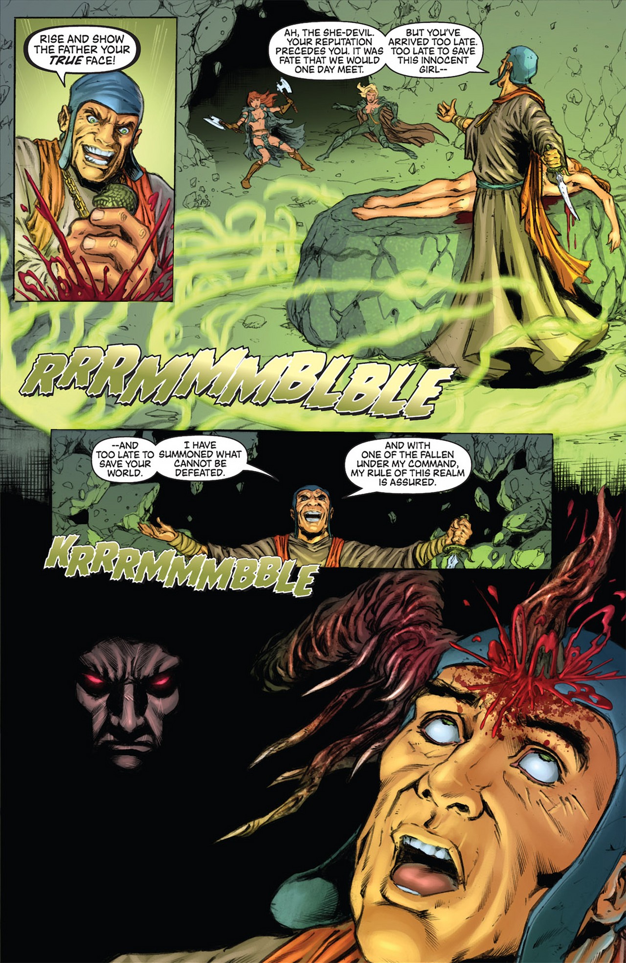 Read online Witchblade/Red Sonja comic -  Issue #1 - 22