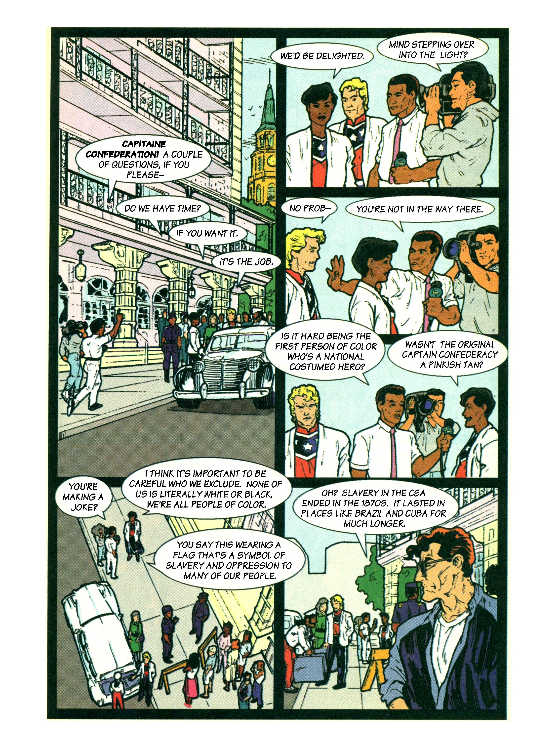 Read online Captain Confederacy (1991) comic -  Issue #2 - 15