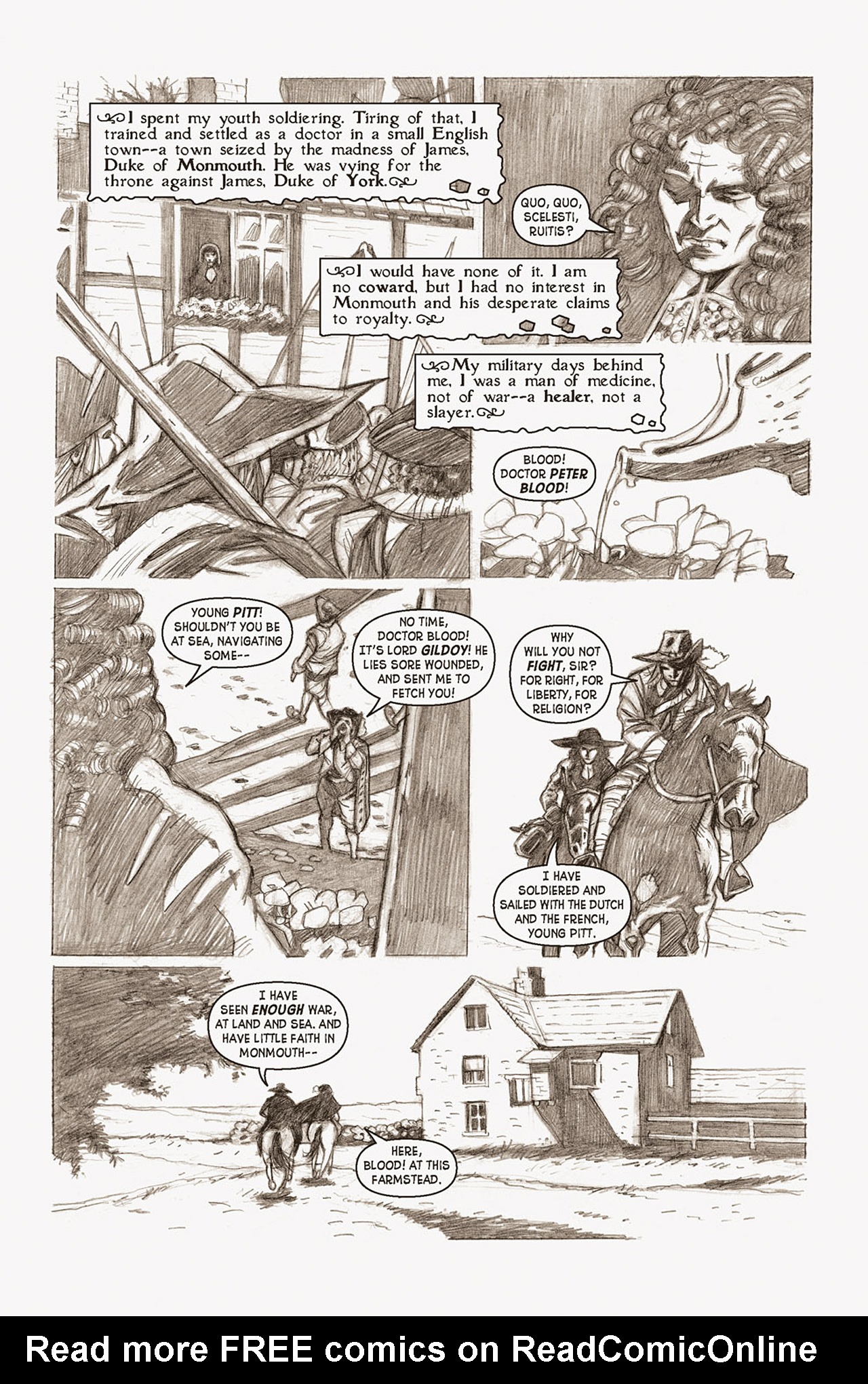 Read online Captain Blood: Odyssey comic -  Issue #1 - 7