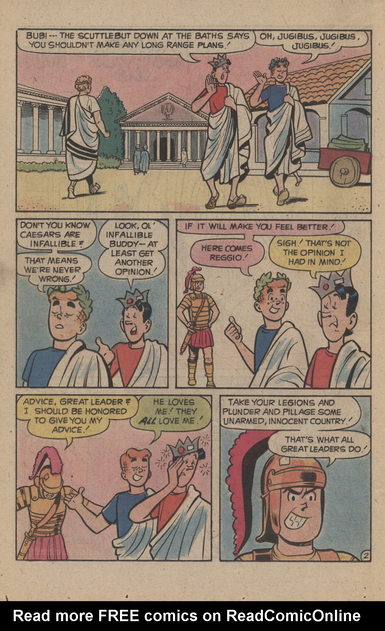 Read online Reggie and Me (1966) comic -  Issue #111 - 14