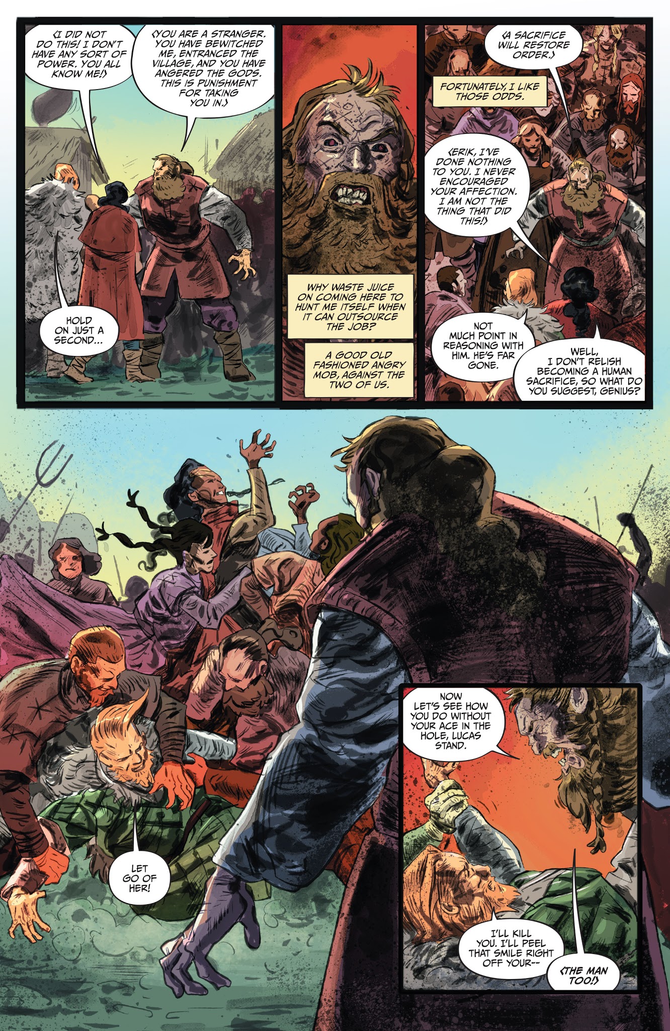 Read online Lucas Stand: Inner Demons comic -  Issue #2 - 21