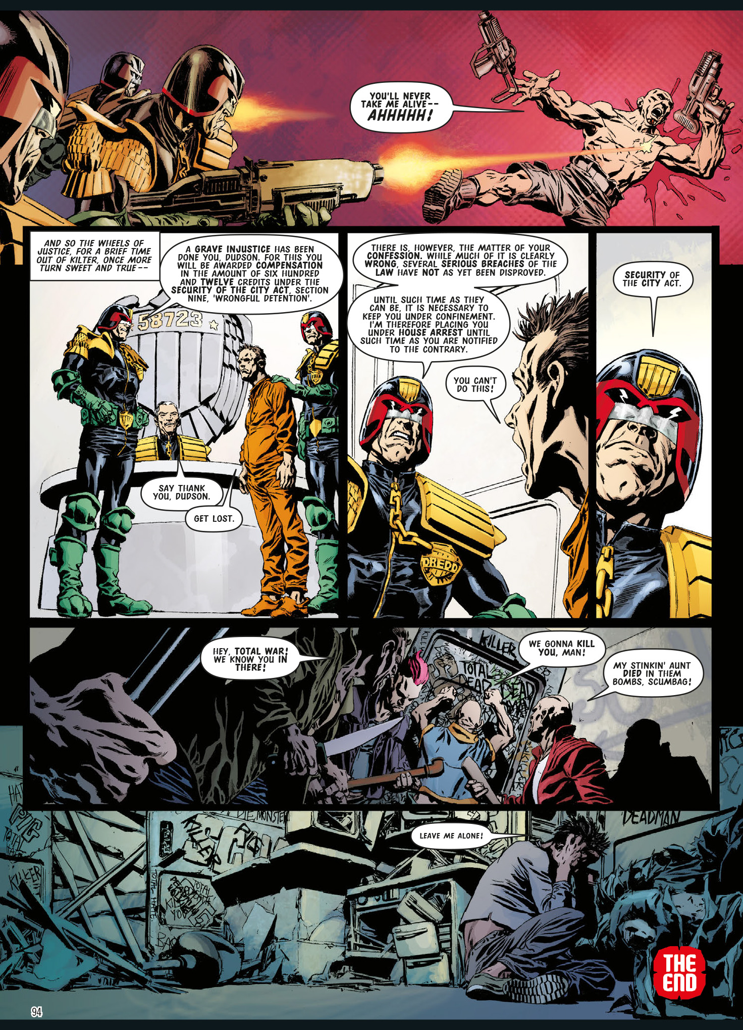 Read online Judge Dredd: The Complete Case Files comic -  Issue # TPB 41 (Part 1) - 96
