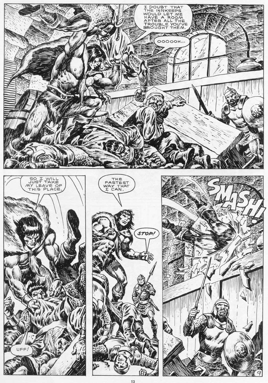 Read online The Savage Sword Of Conan comic -  Issue #155 - 15