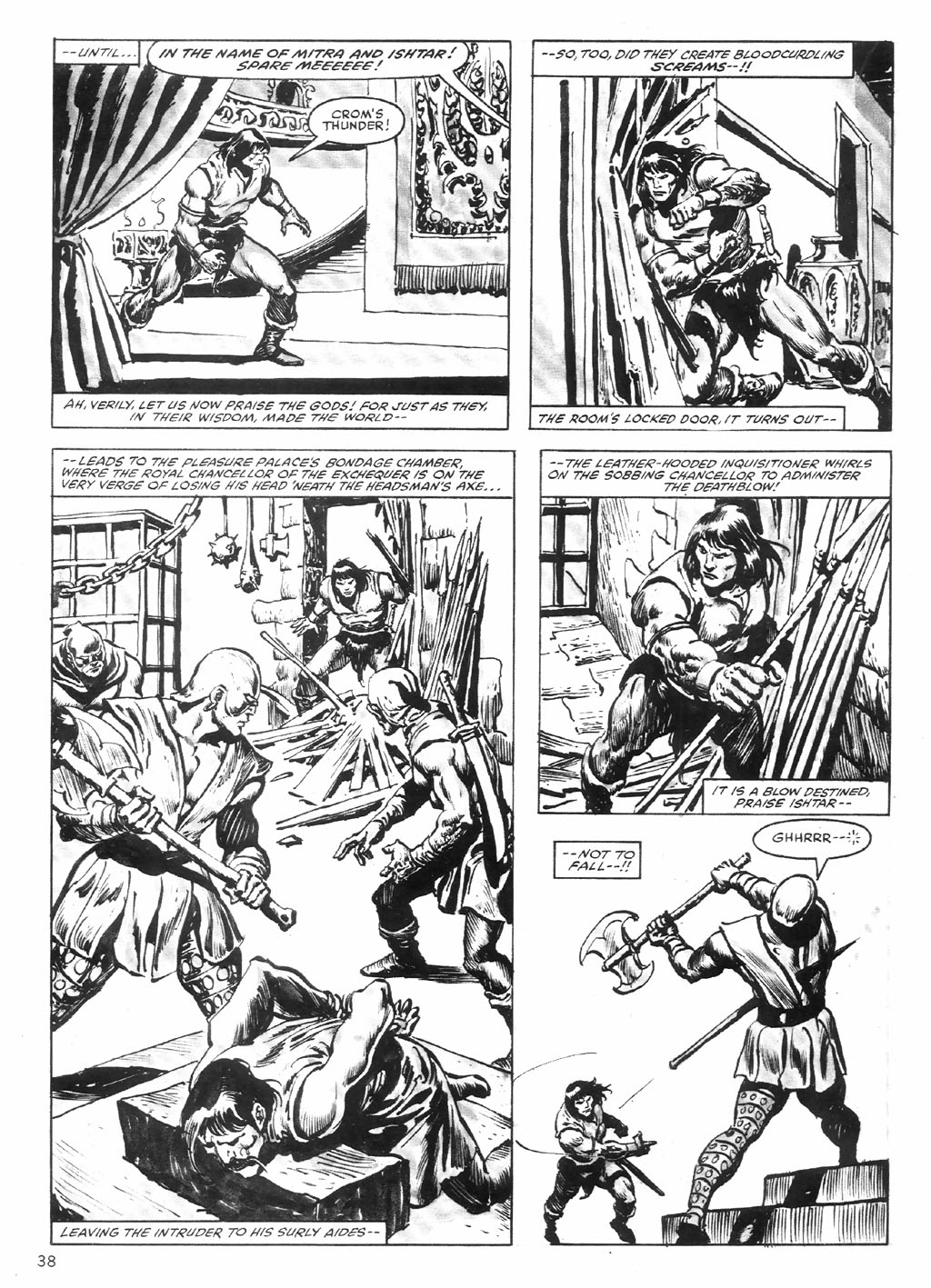 Read online The Savage Sword Of Conan comic -  Issue #81 - 38