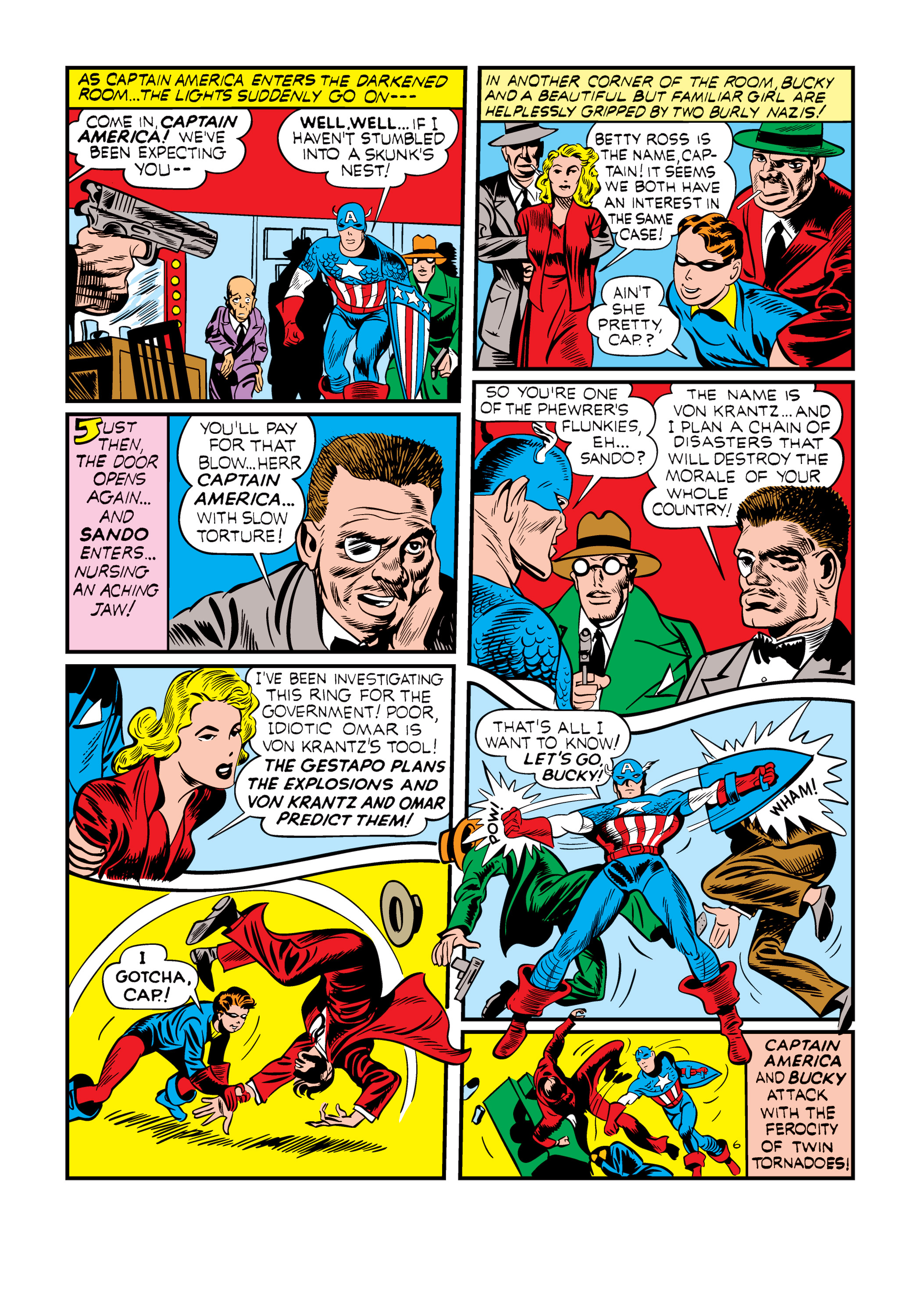 Read online Marvel Masterworks: Golden Age Captain America comic -  Issue # TPB 1 (Part 1) - 25