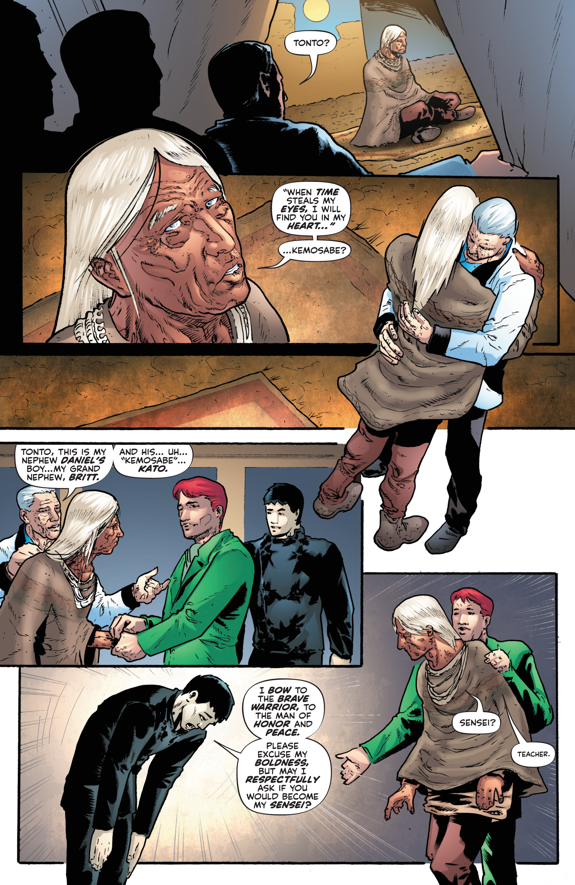 Read online The Lone Ranger/Green Hornet comic -  Issue #4 - 5