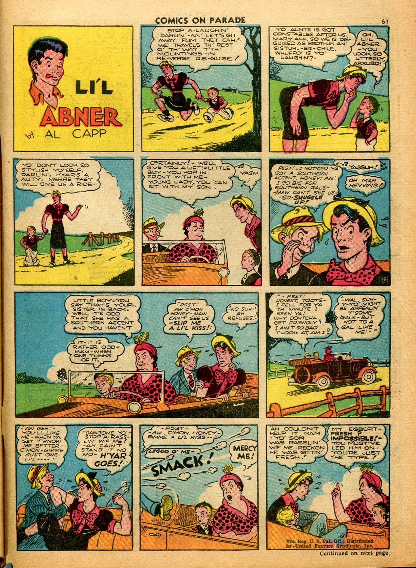 Read online Comics on Parade comic -  Issue #18 - 62