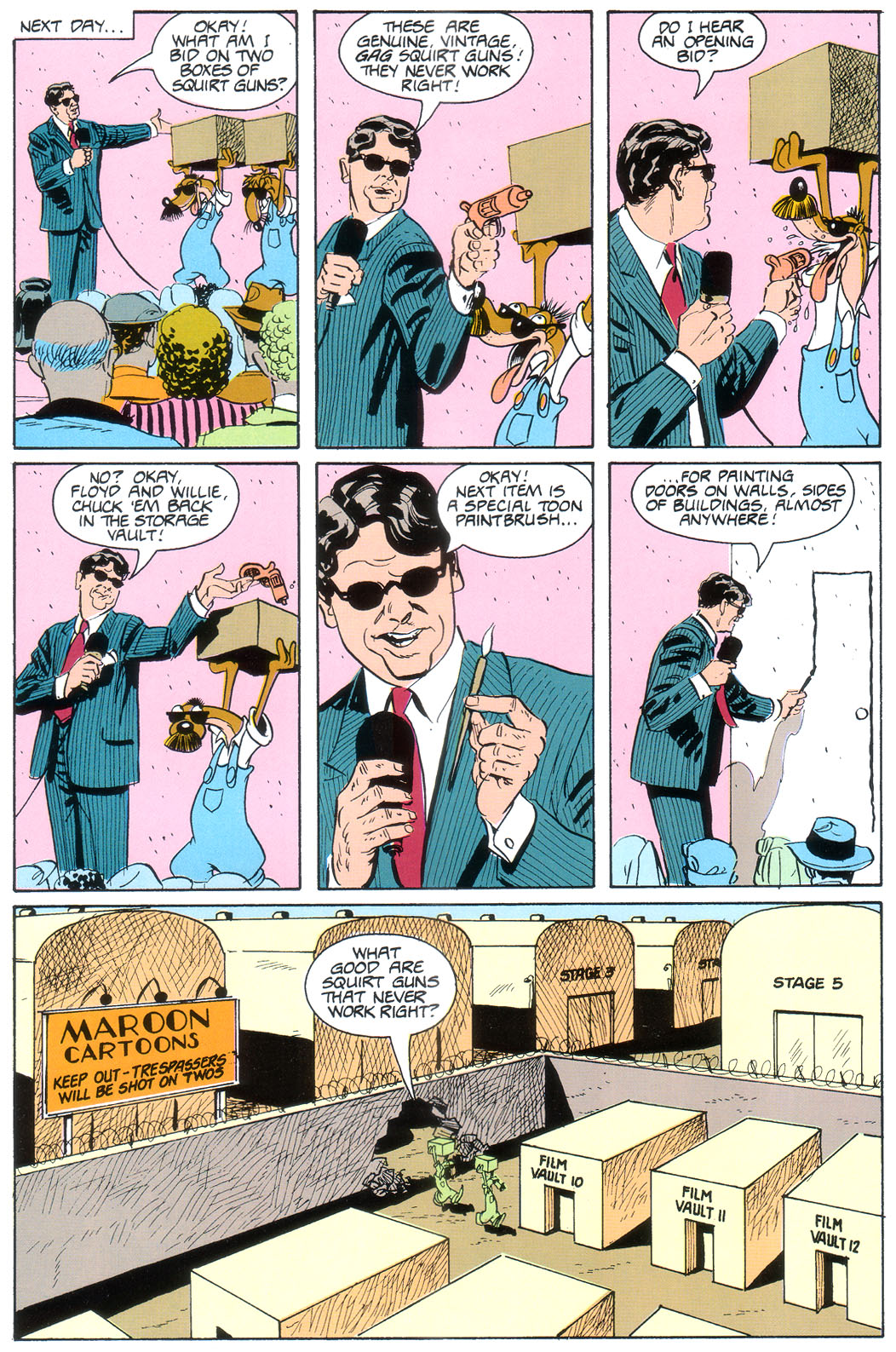 Read online Marvel Graphic Novel comic -  Issue #54 - Roger Rabbit The Resurrection of Doom - 39