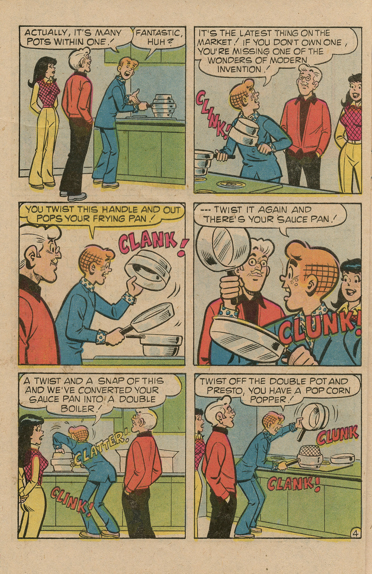 Read online Archie's TV Laugh-Out comic -  Issue #56 - 6