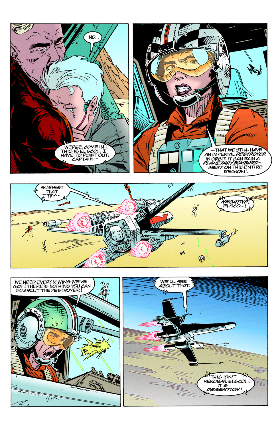 Read online Star Wars: X-Wing Rogue Squadron comic -  Issue #12 - 14