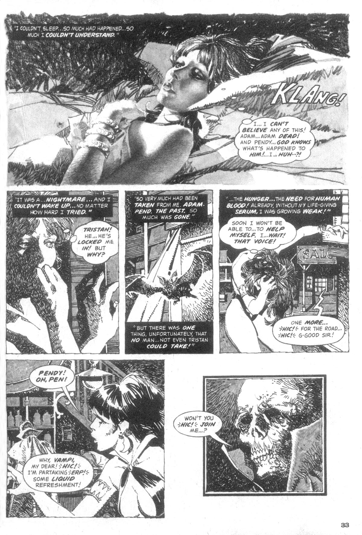 Read online Vampirella (1969) comic -  Issue #91 - 34