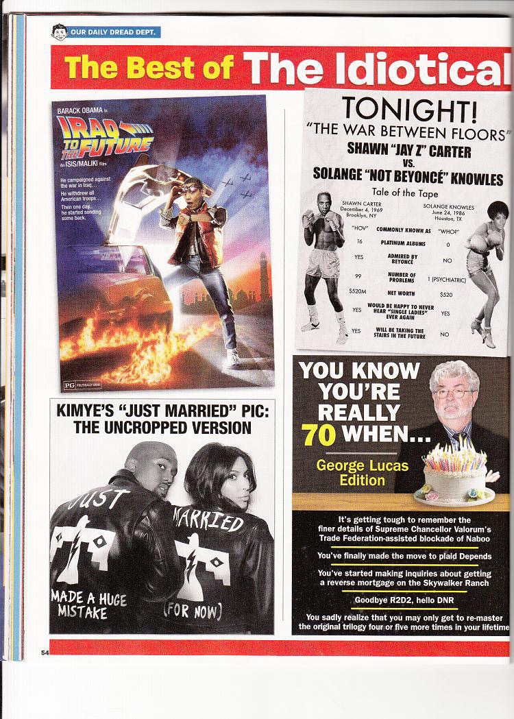 Read online MAD comic -  Issue #529 - 56