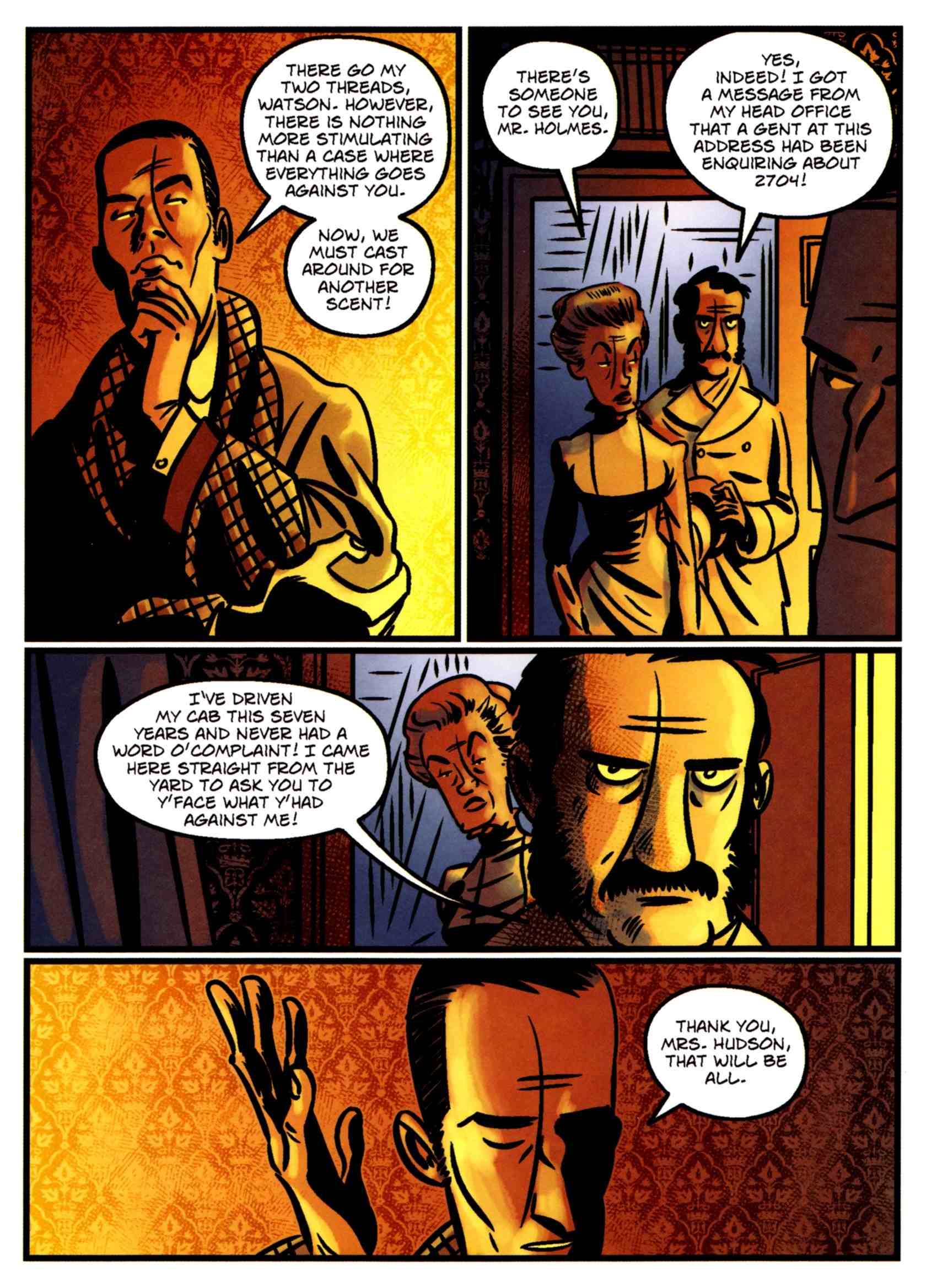 Read online The Hound of the Baskervilles (2009) comic -  Issue # TPB - 54