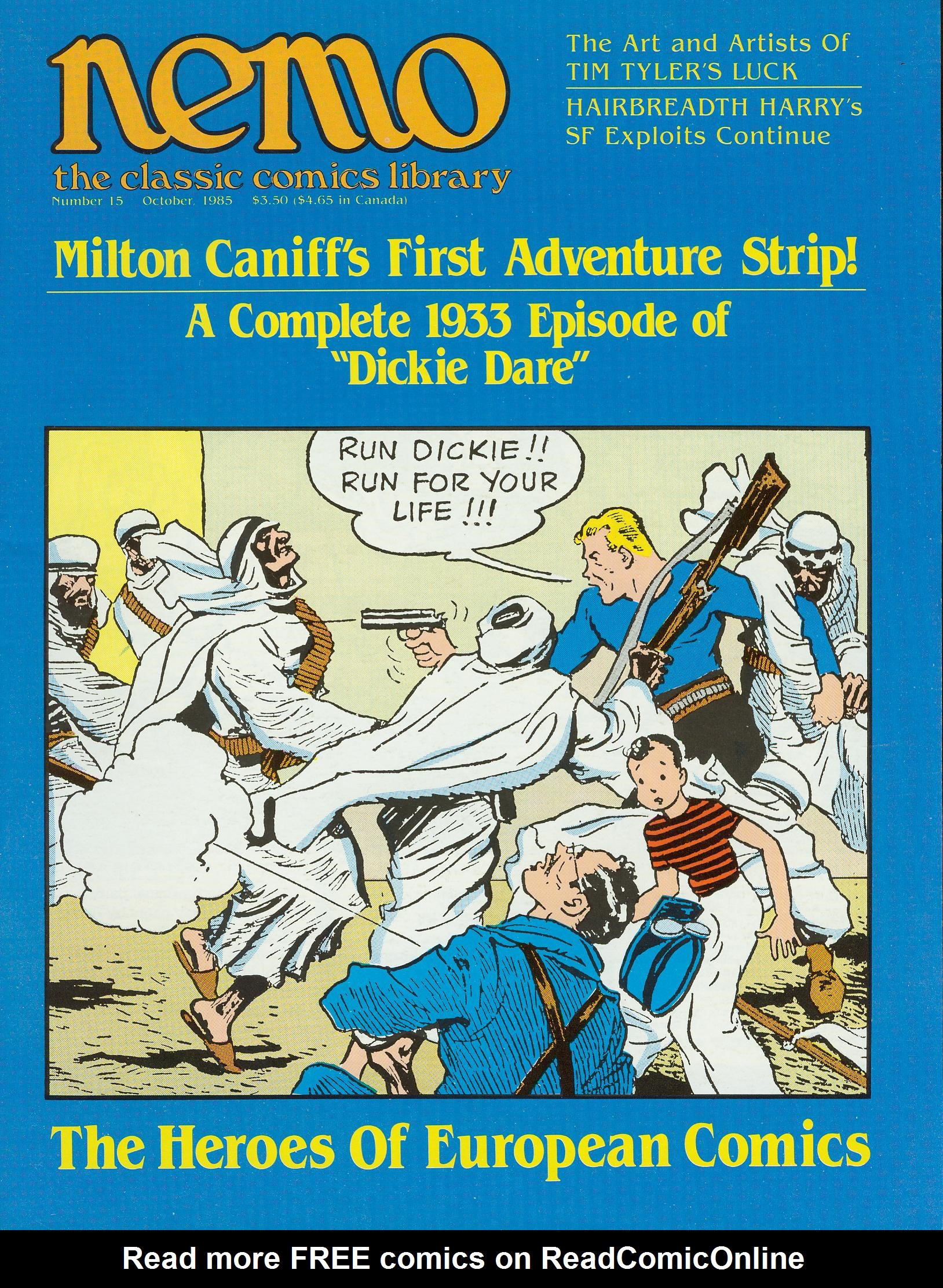 Read online Nemo: The Classic Comics Library comic -  Issue #15 - 1