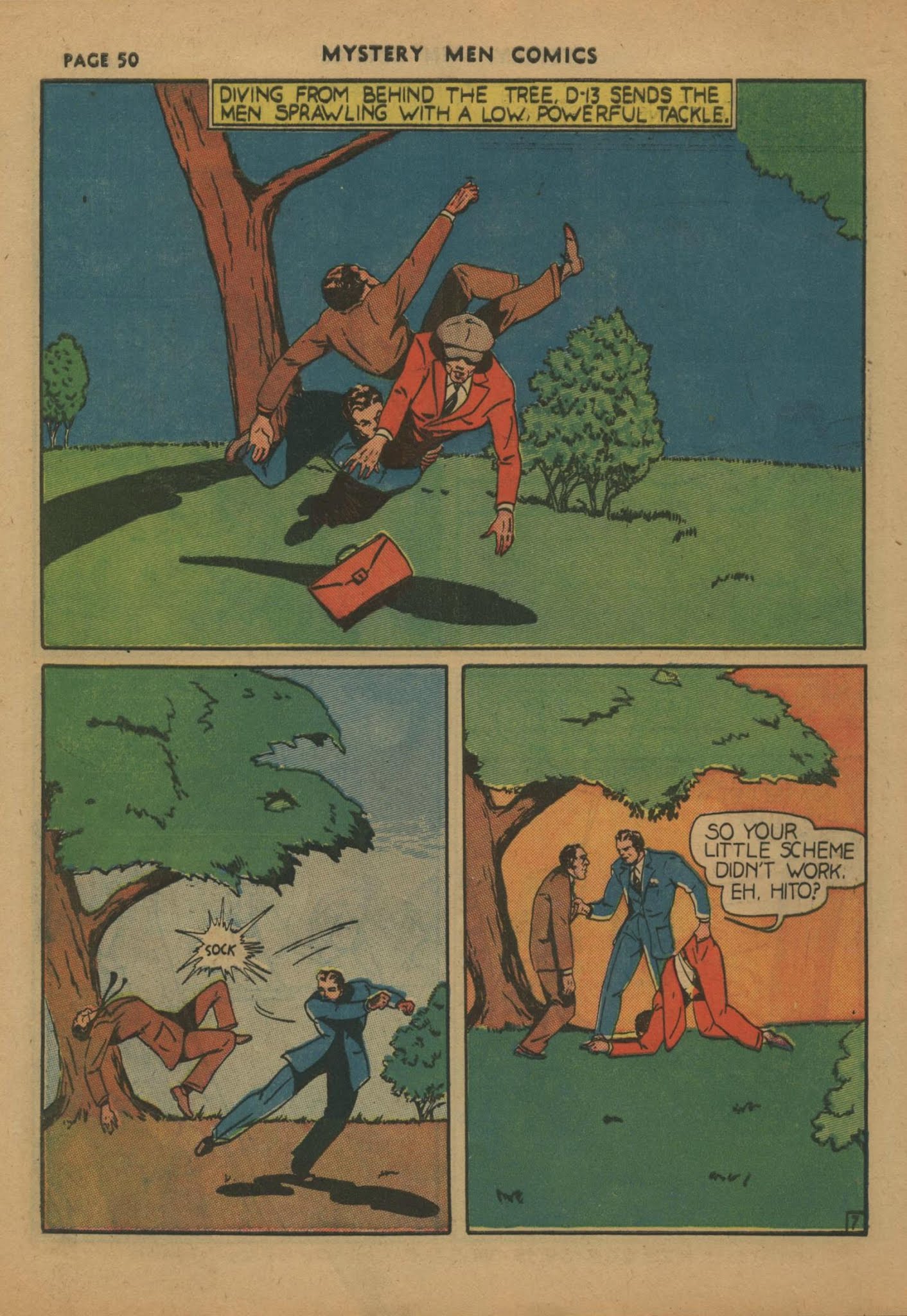 Read online Mystery Men Comics comic -  Issue #9 - 52