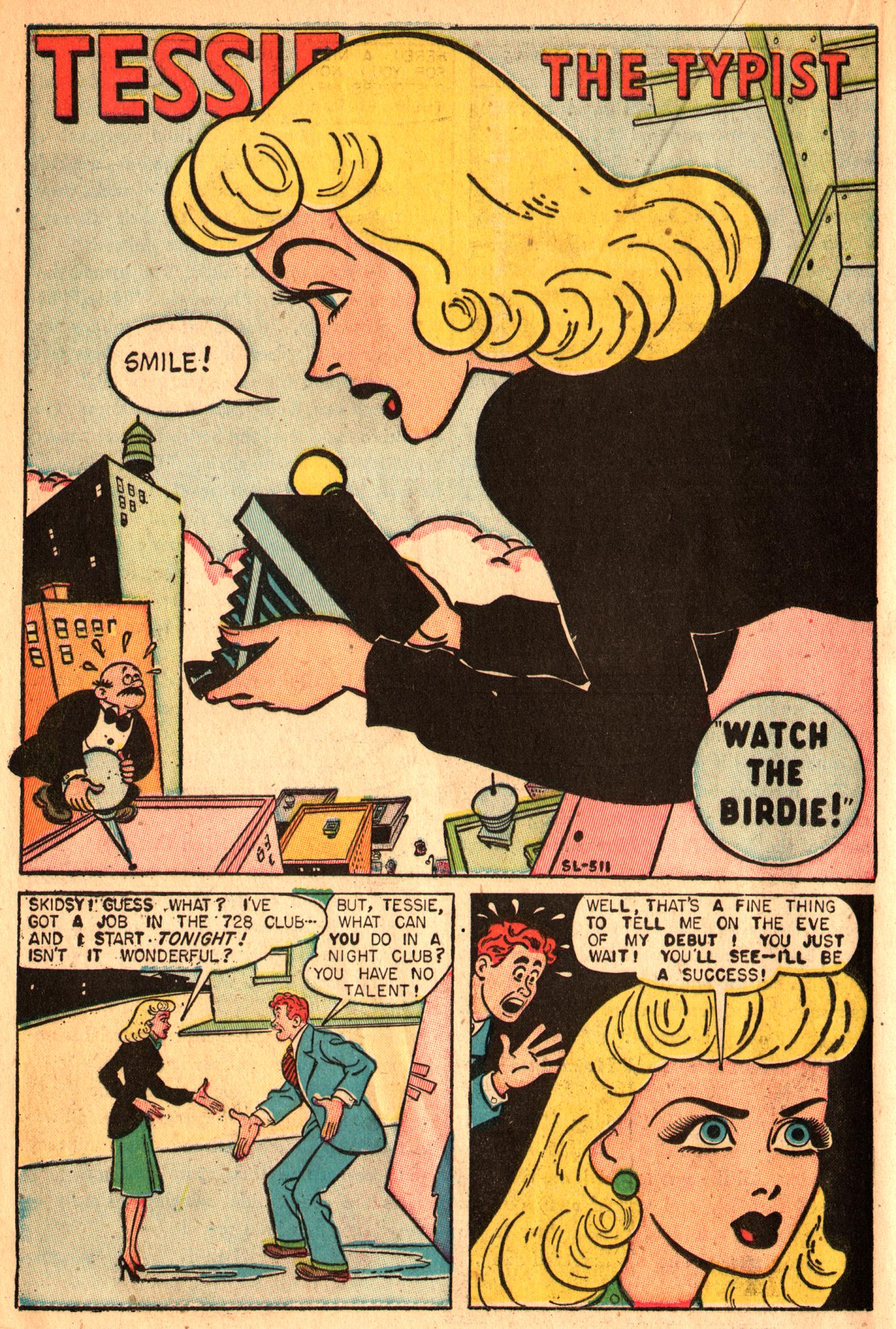 Read online Tessie the Typist comic -  Issue #10 - 30
