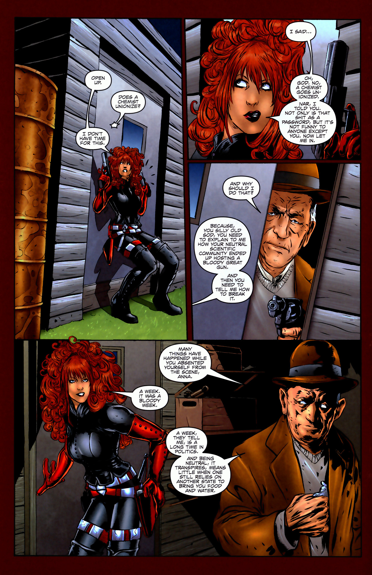 Read online Anna Mercury comic -  Issue #2 - 21