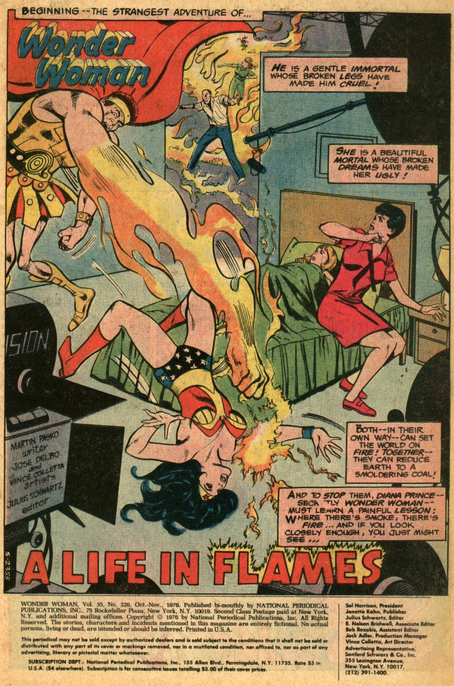 Read online Wonder Woman (1942) comic -  Issue #226 - 2