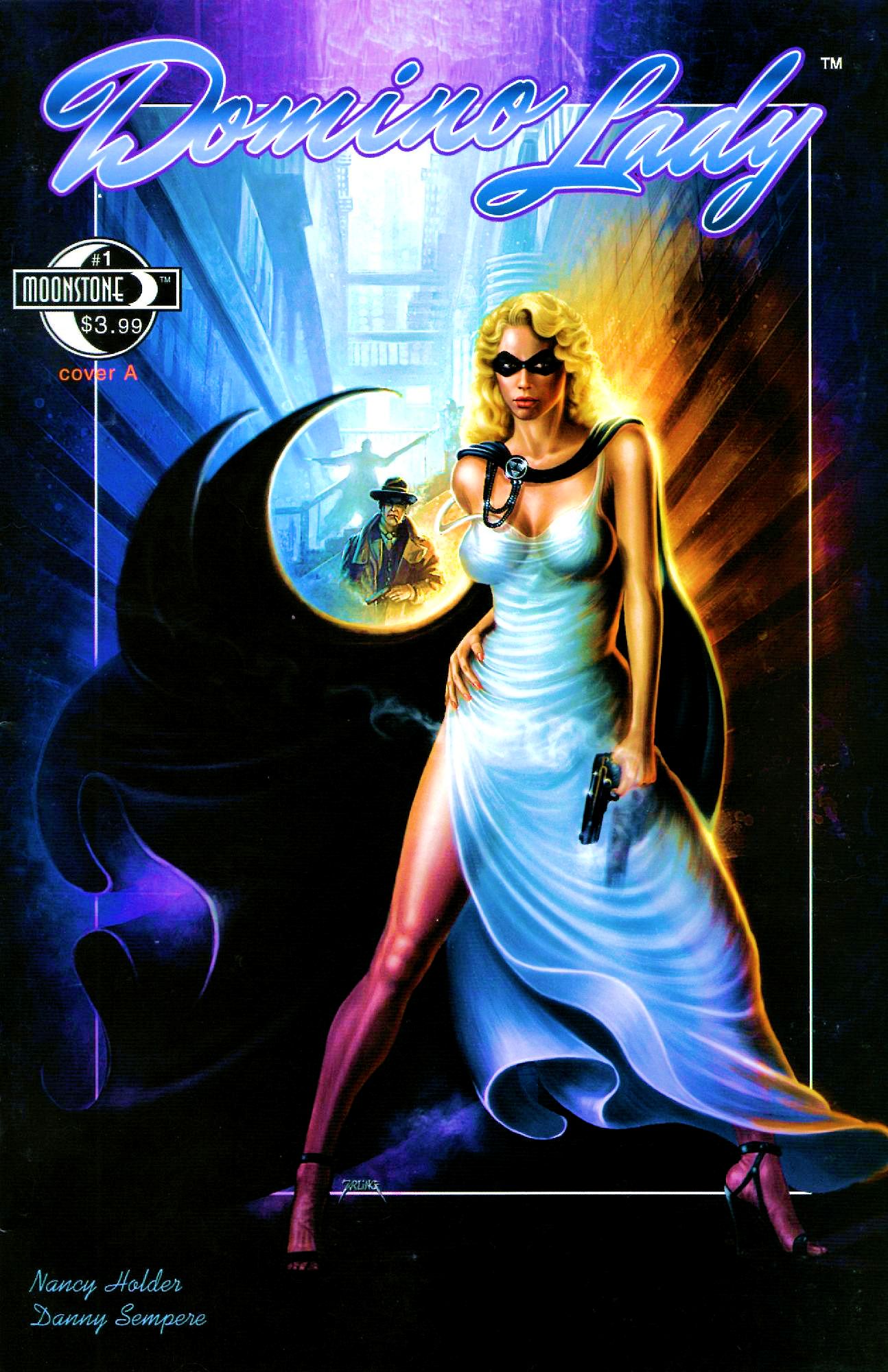 Read online Domino Lady comic -  Issue #1 - 1