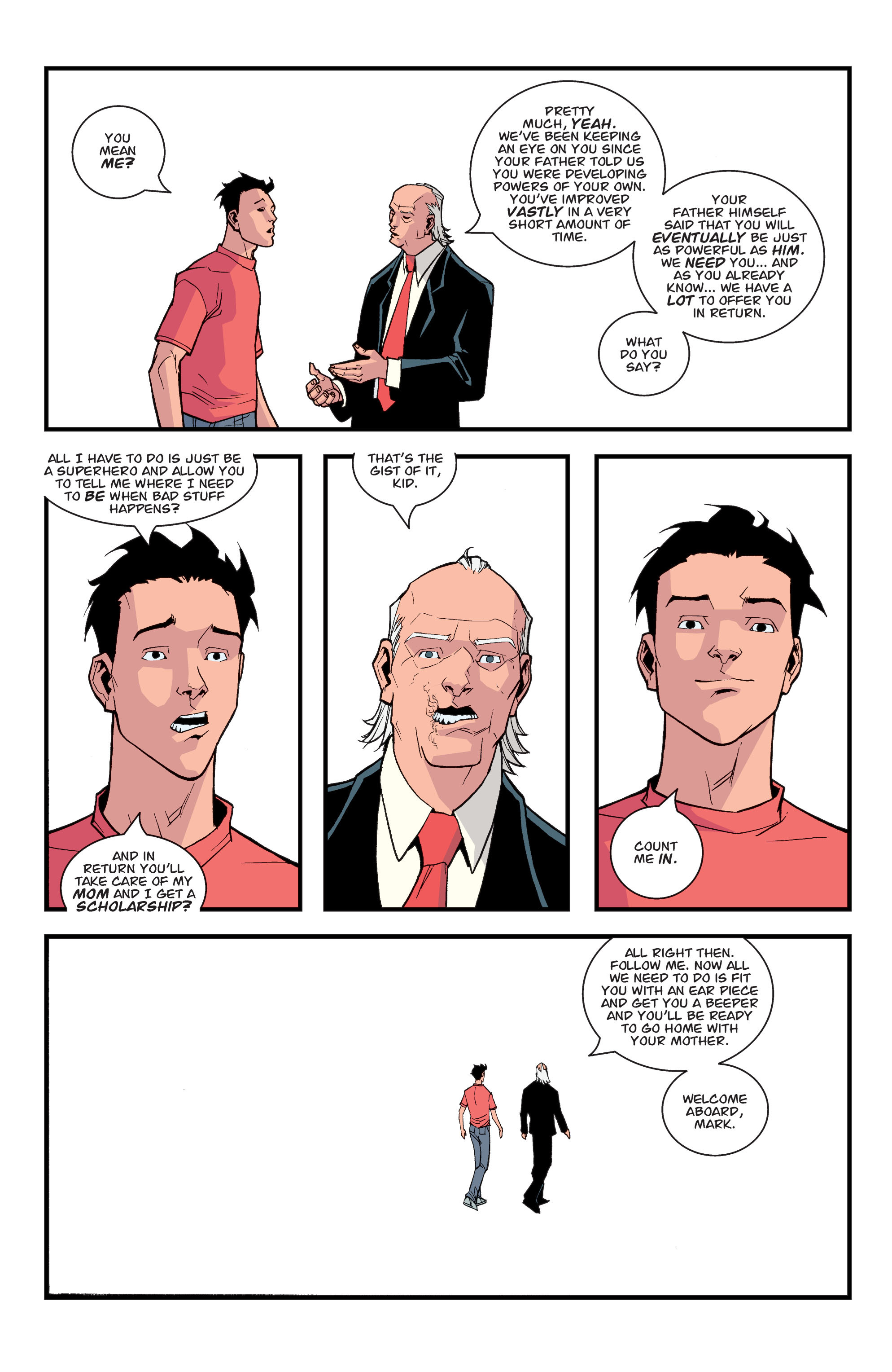 Read online Invincible comic -  Issue # _TPB 3 - Perfect Strangers - 113