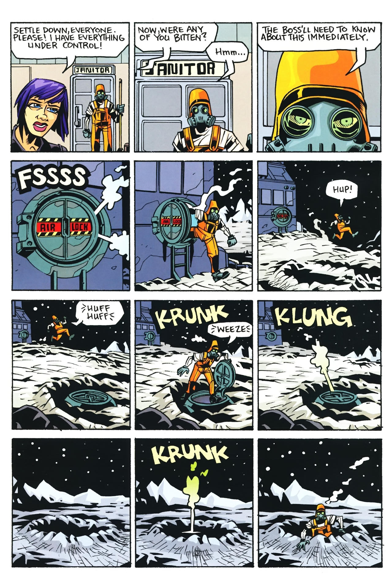 Read online Werewolves on the Moon: Versus Vampires comic -  Issue #1 - 14