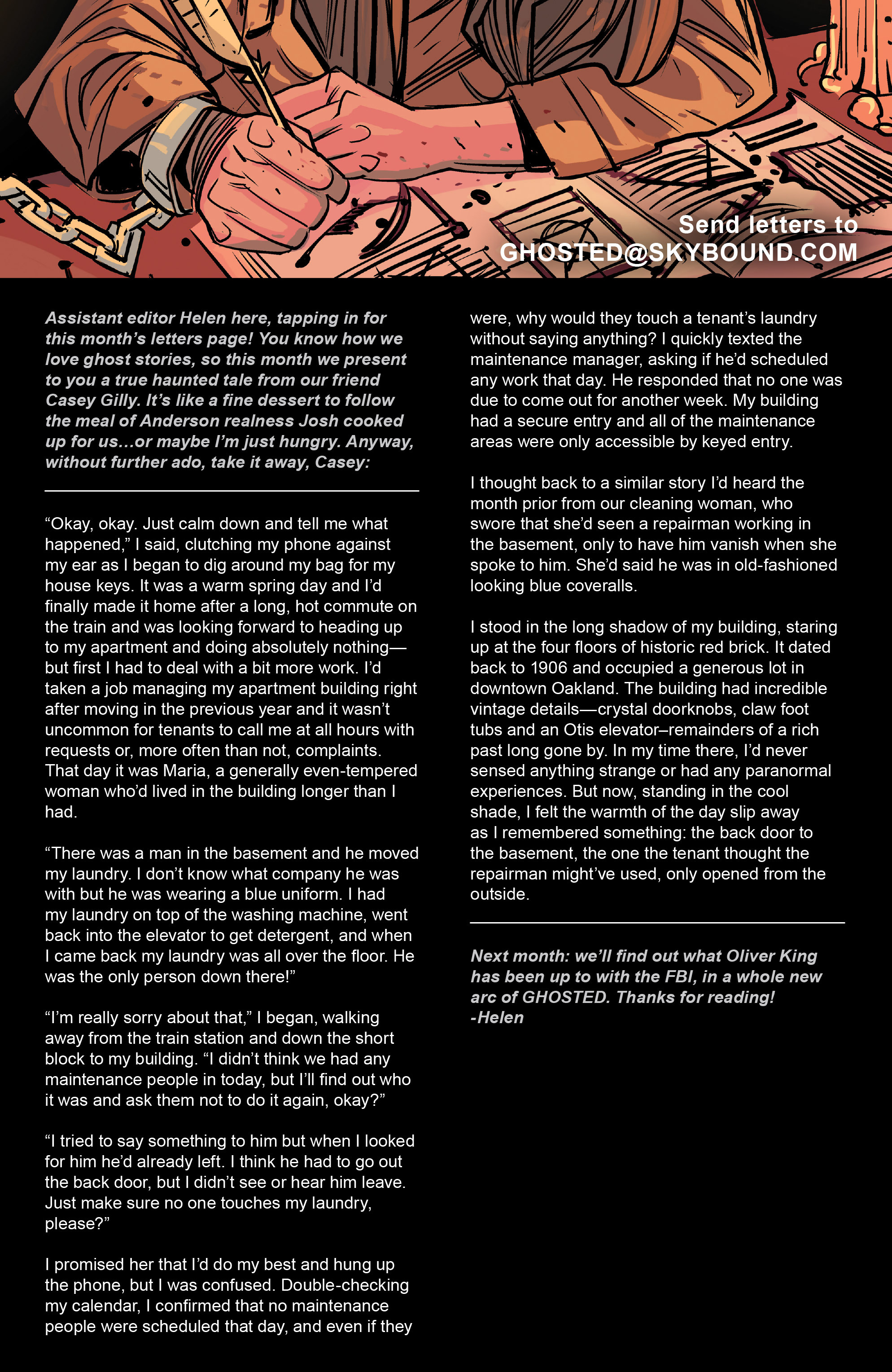 Read online Ghosted comic -  Issue #11 - 23