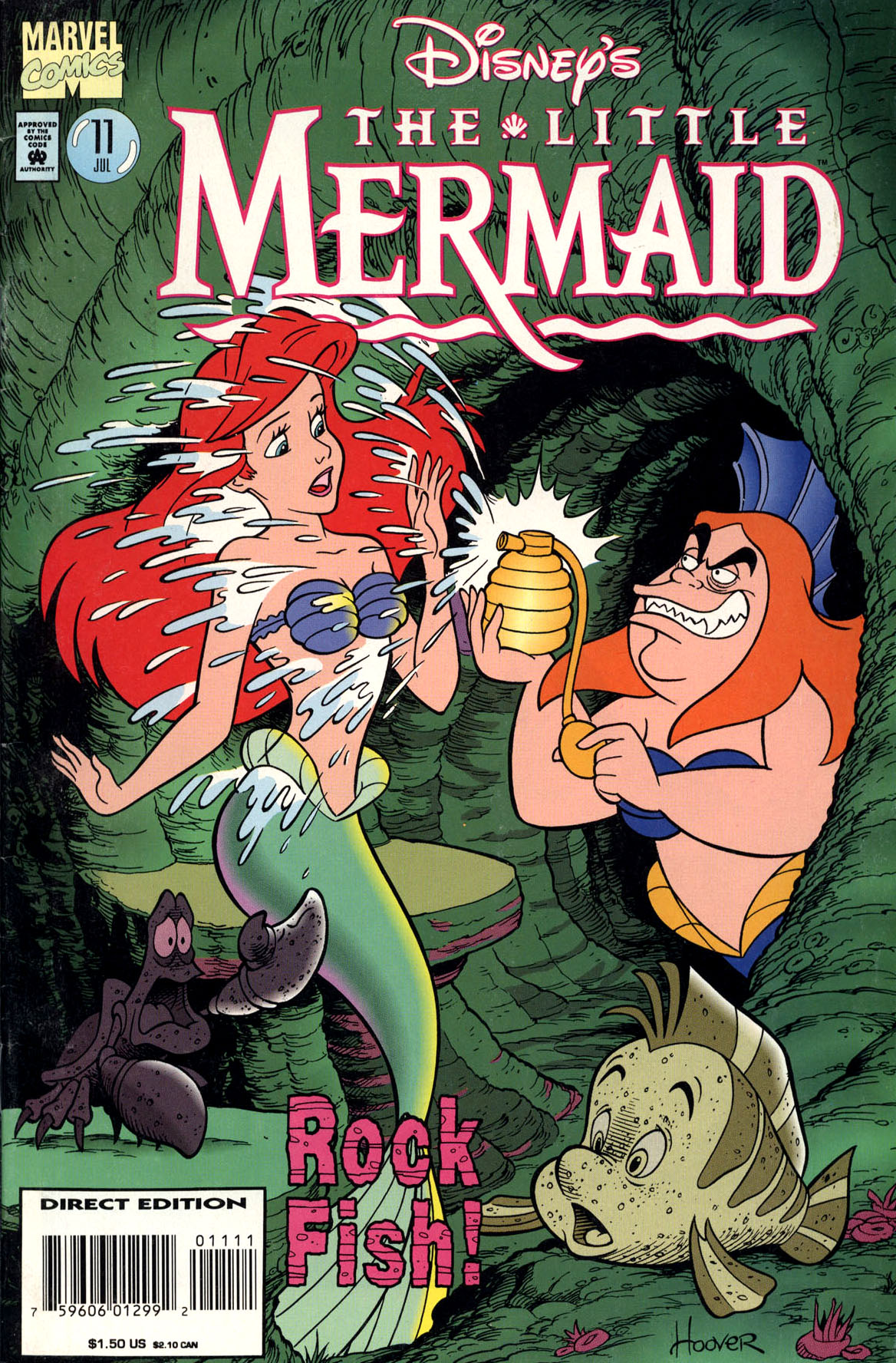 Read online Disney's The Little Mermaid comic -  Issue #11 - 1