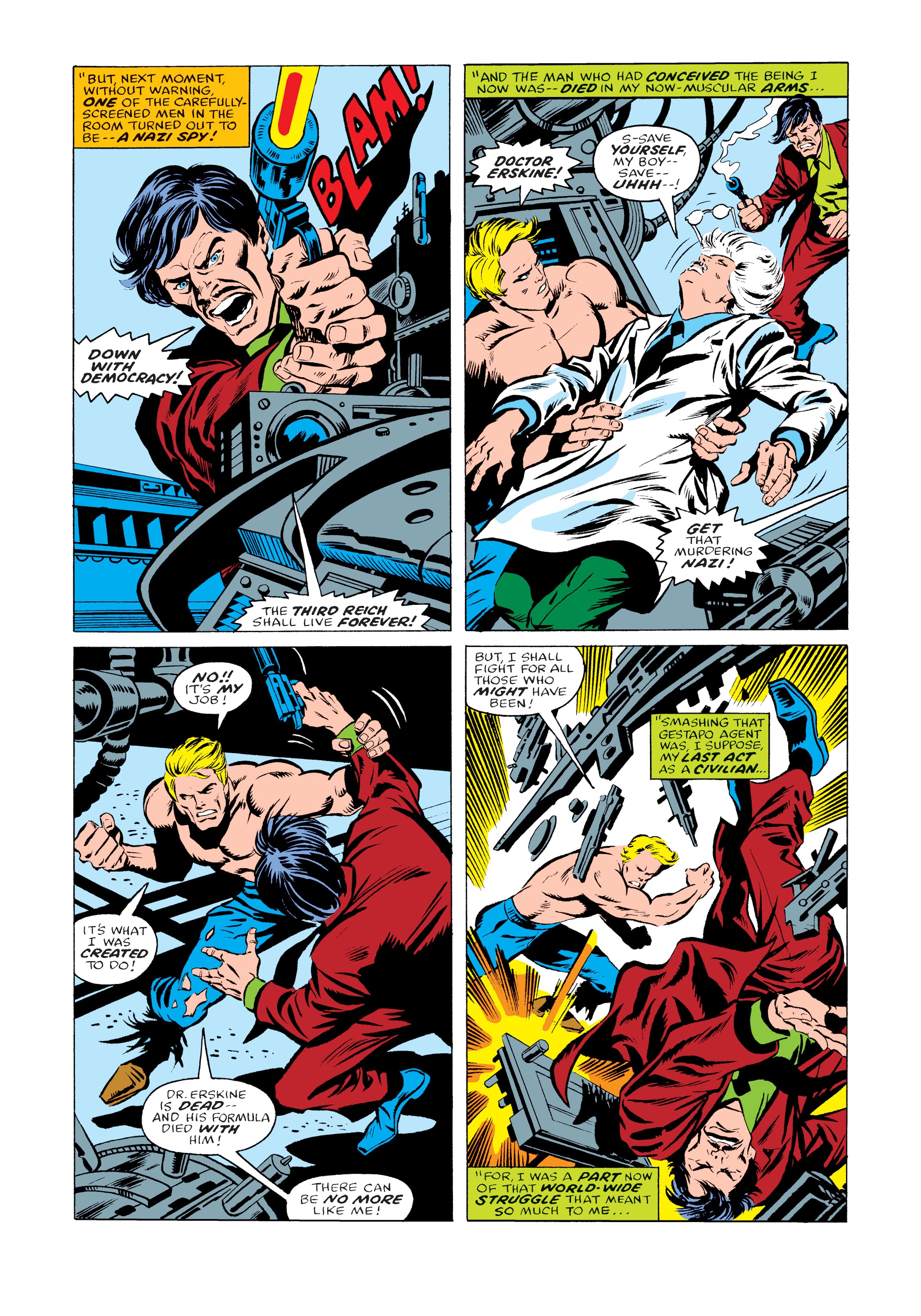 Read online Marvel Masterworks: Captain America comic -  Issue # TPB 12 (Part 1) - 12