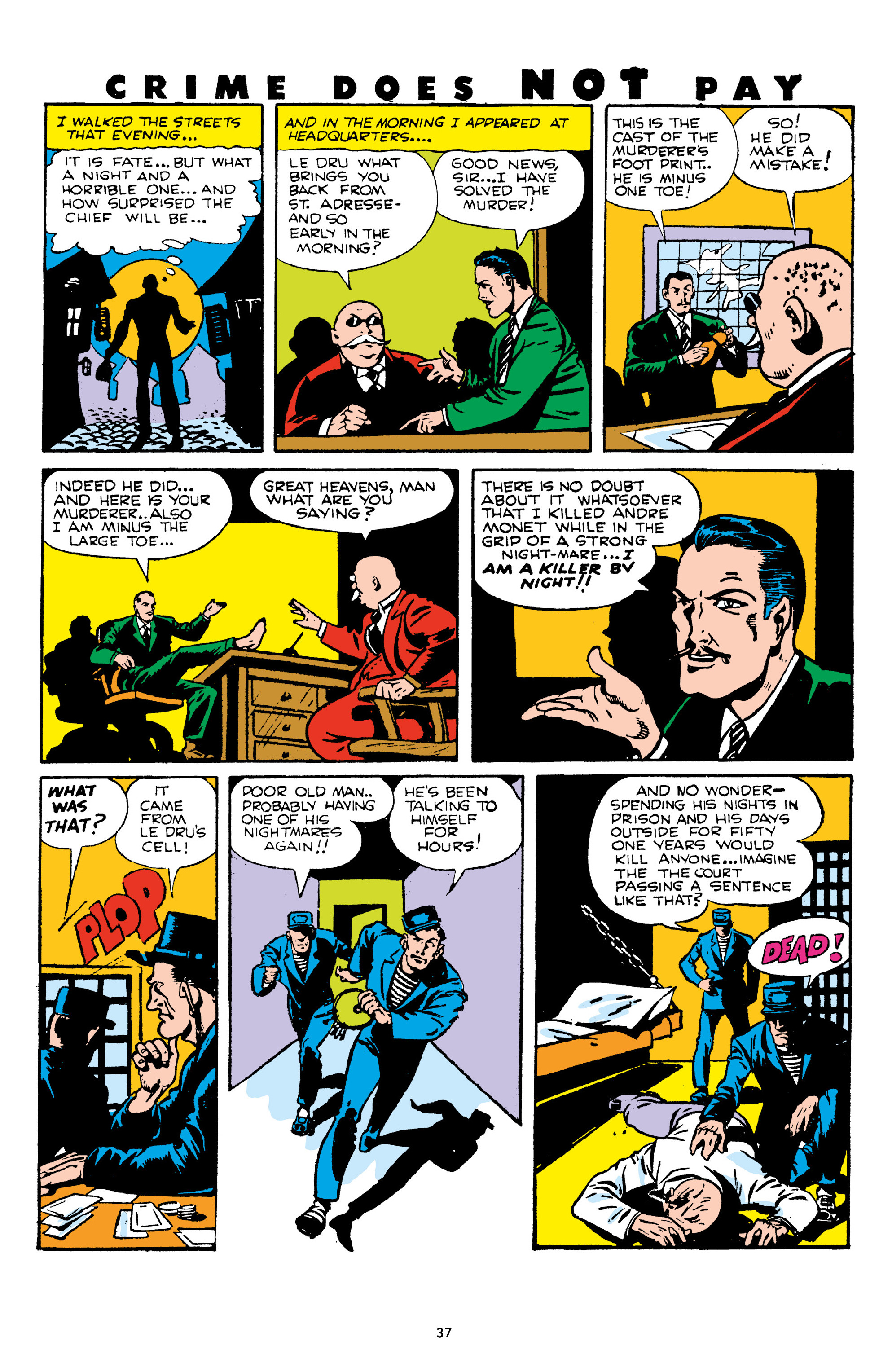 Read online Crime Does Not Pay Archives comic -  Issue # TPB 5 (Part 1) - 37