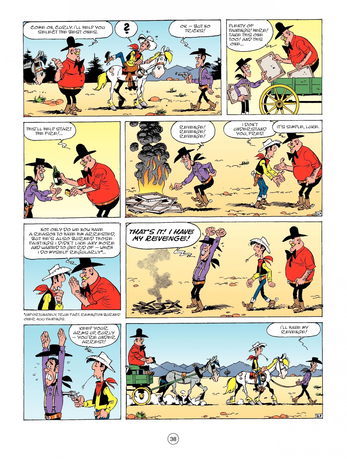 Read online A Lucky Luke Adventure comic -  Issue #51 - 38