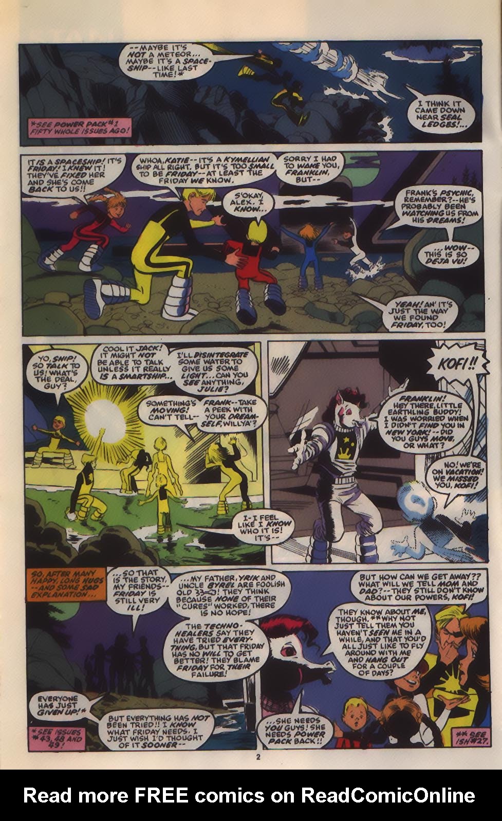 Read online Power Pack (1984) comic -  Issue #50 - 4