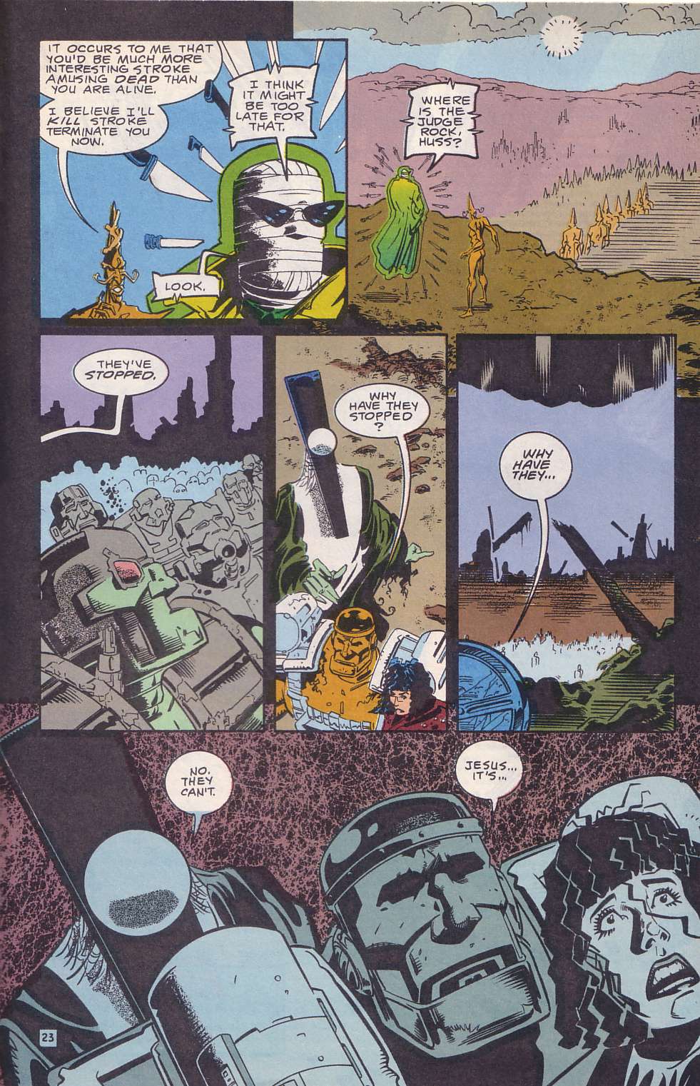 Read online Doom Patrol (1987) comic -  Issue #40 - 23