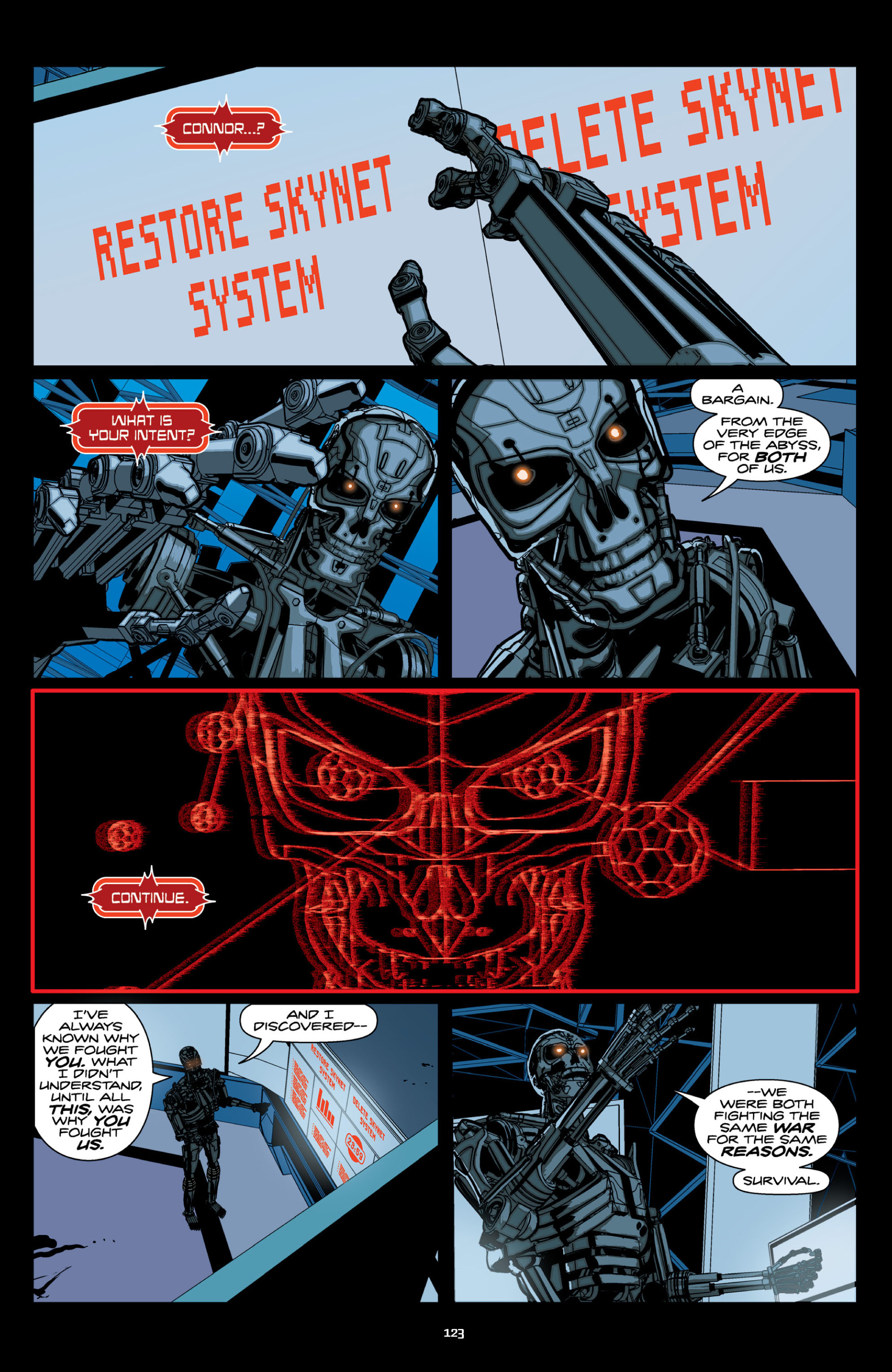 Read online Terminator Salvation: The Final Battle comic -  Issue # TPB 2 - 123