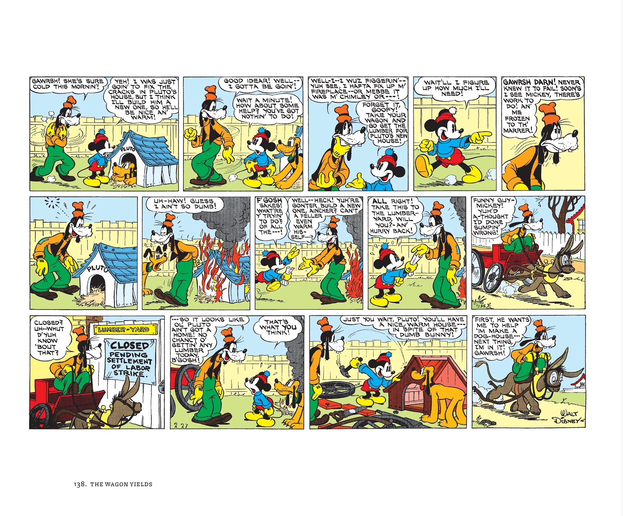 Read online Walt Disney's Mickey Mouse Color Sundays comic -  Issue # TPB 2 (Part 2) - 38