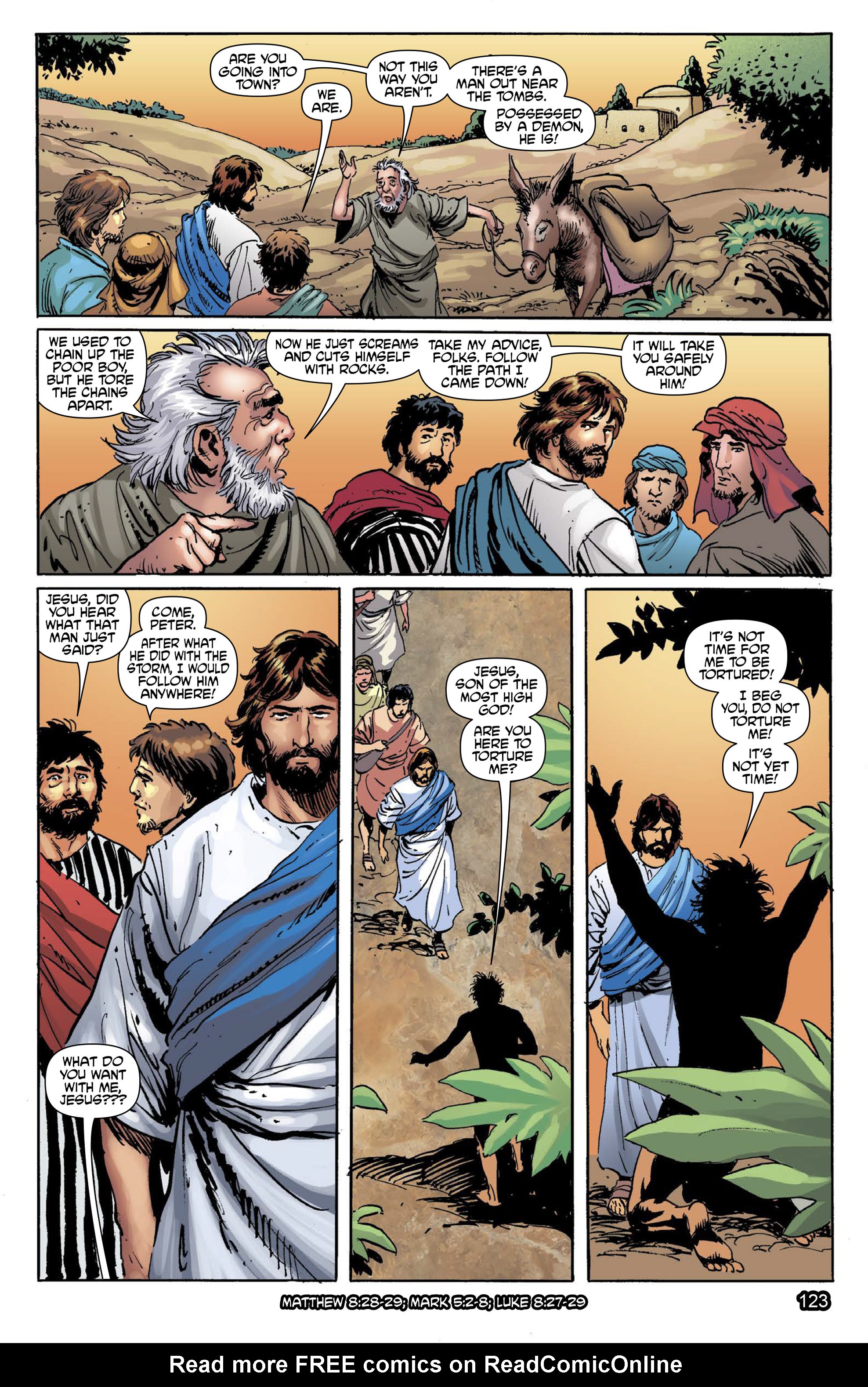 Read online The Kingstone Bible comic -  Issue #9 - 127