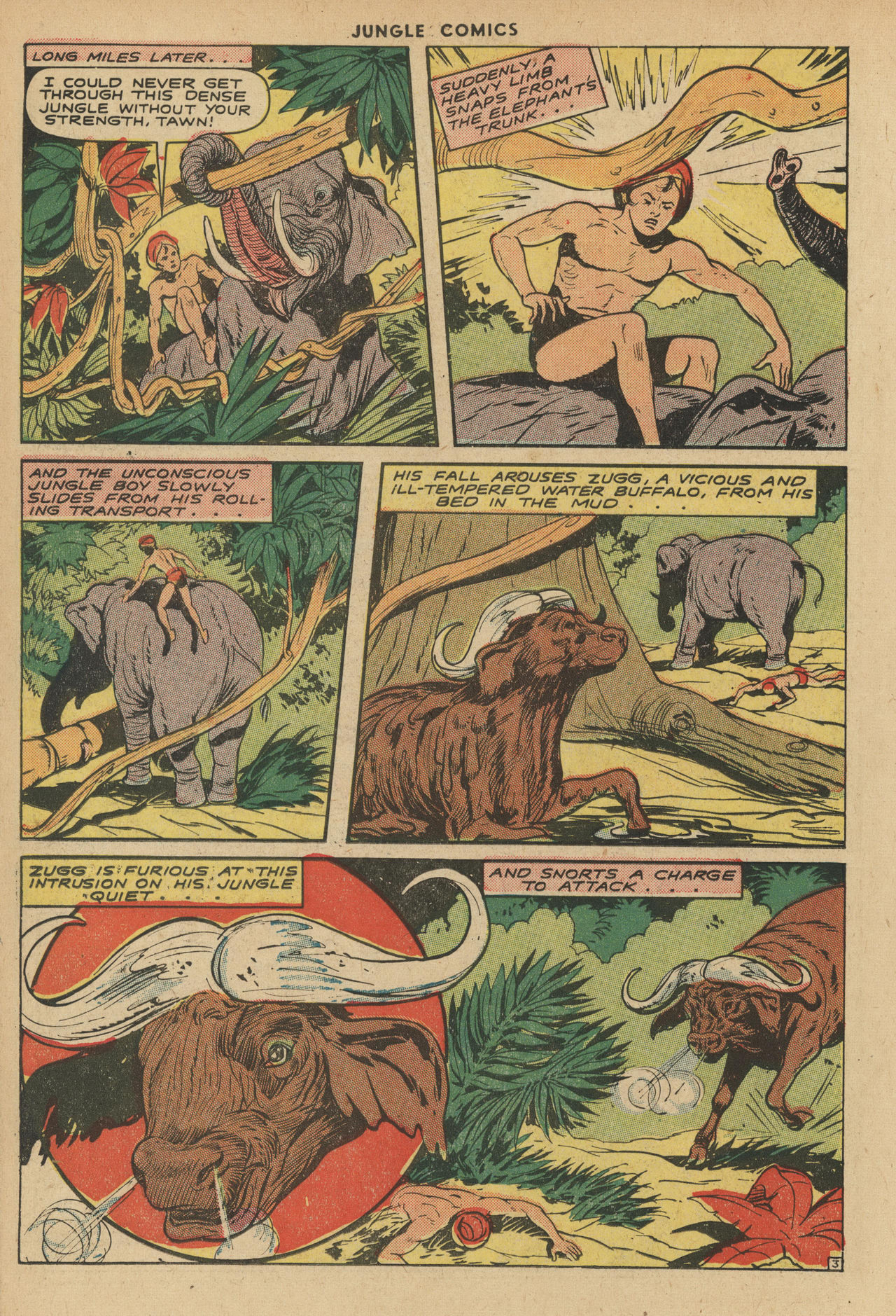 Read online Jungle Comics comic -  Issue #54 - 30