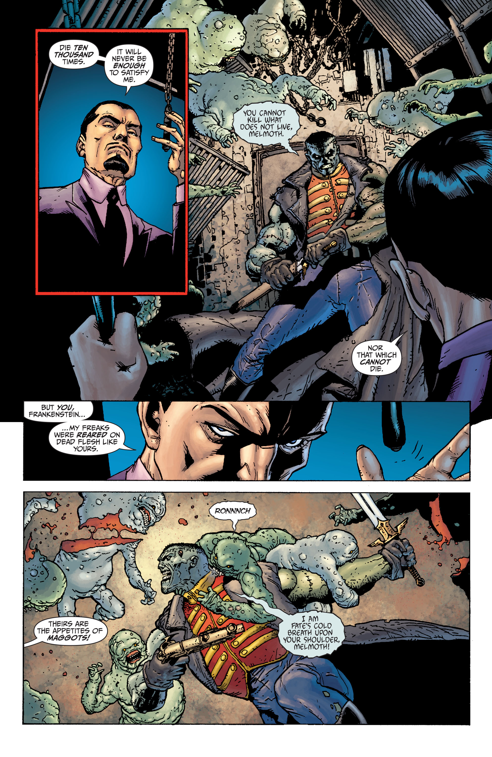 Read online Seven Soldiers: Frankenstein comic -  Issue #1 - 3