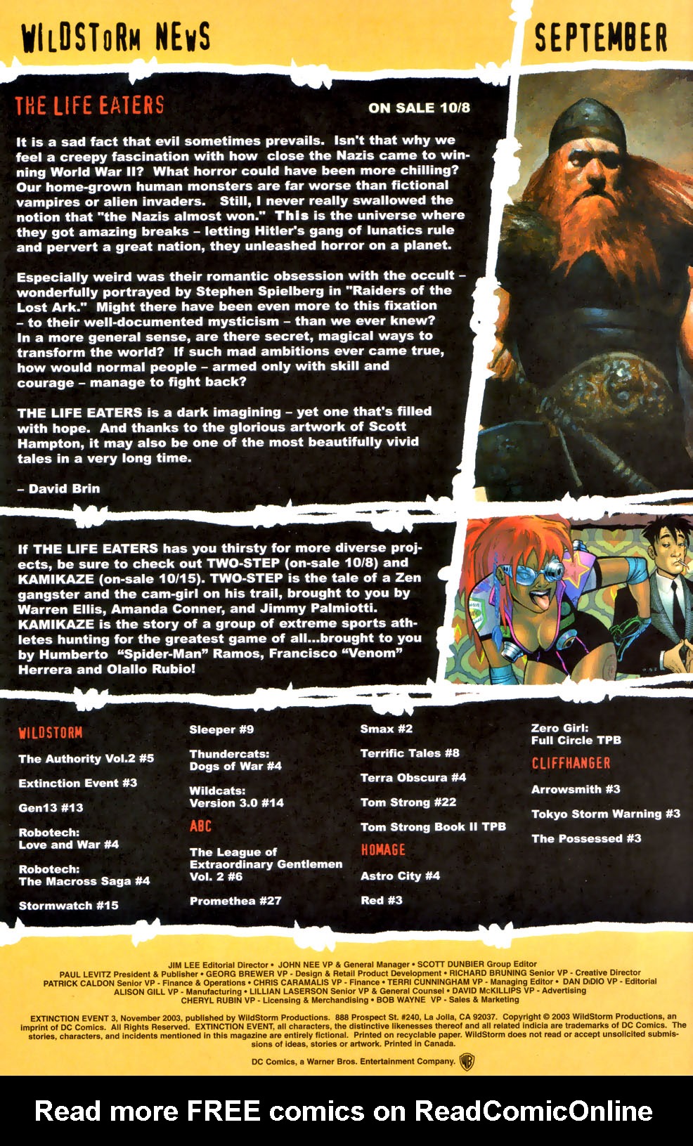 Read online Extinction Event comic -  Issue #3 - 18