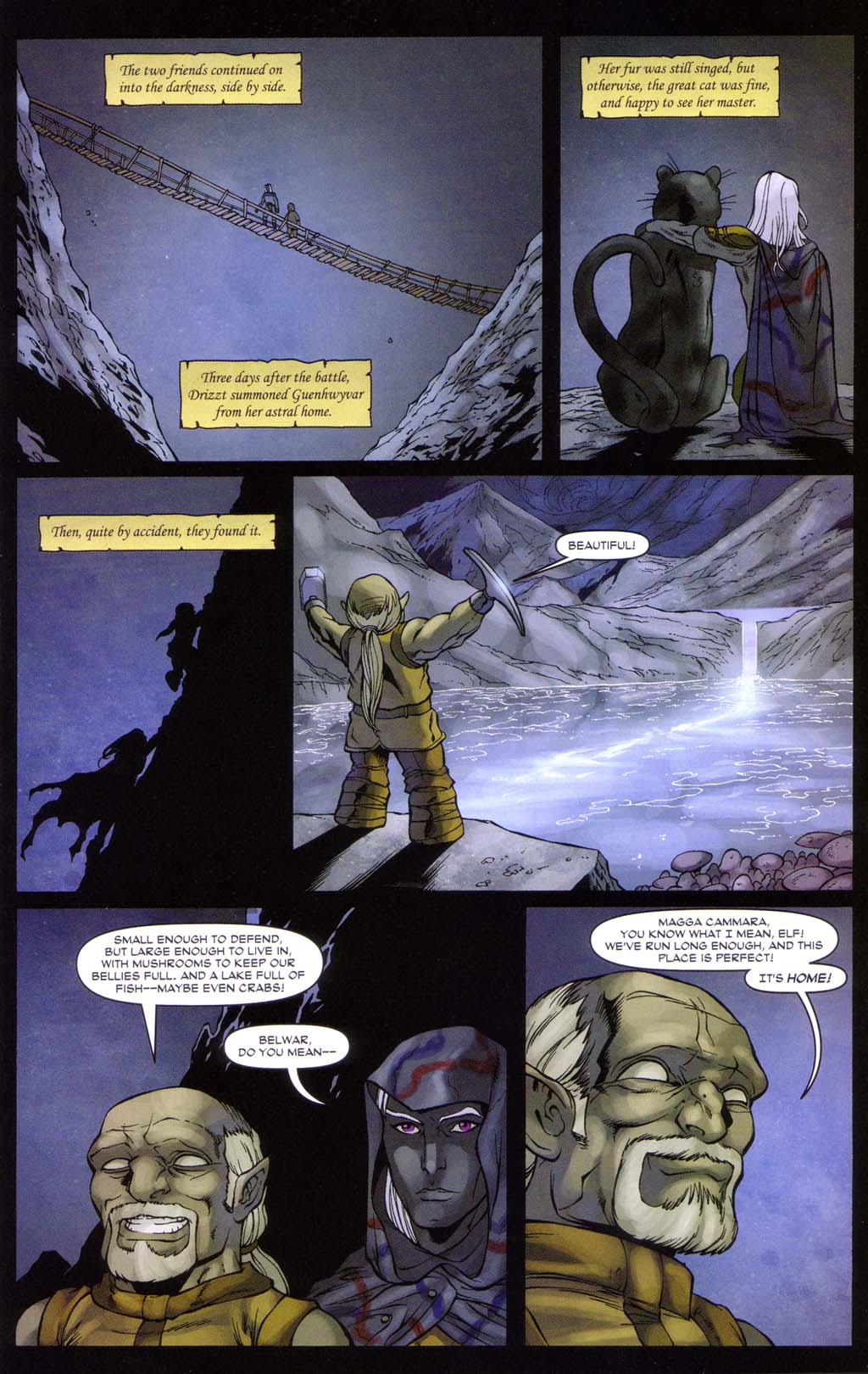 Read online Forgotten Realms: Exile comic -  Issue #2 - 29