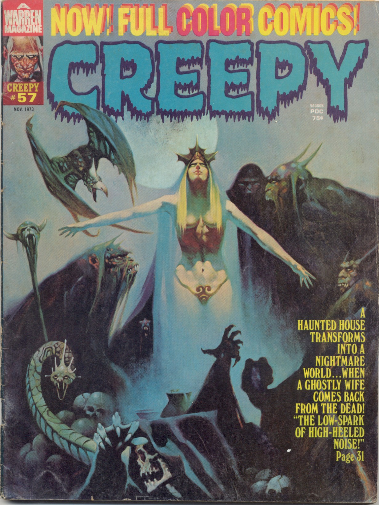 Read online Creepy (1964) comic -  Issue #57 - 1