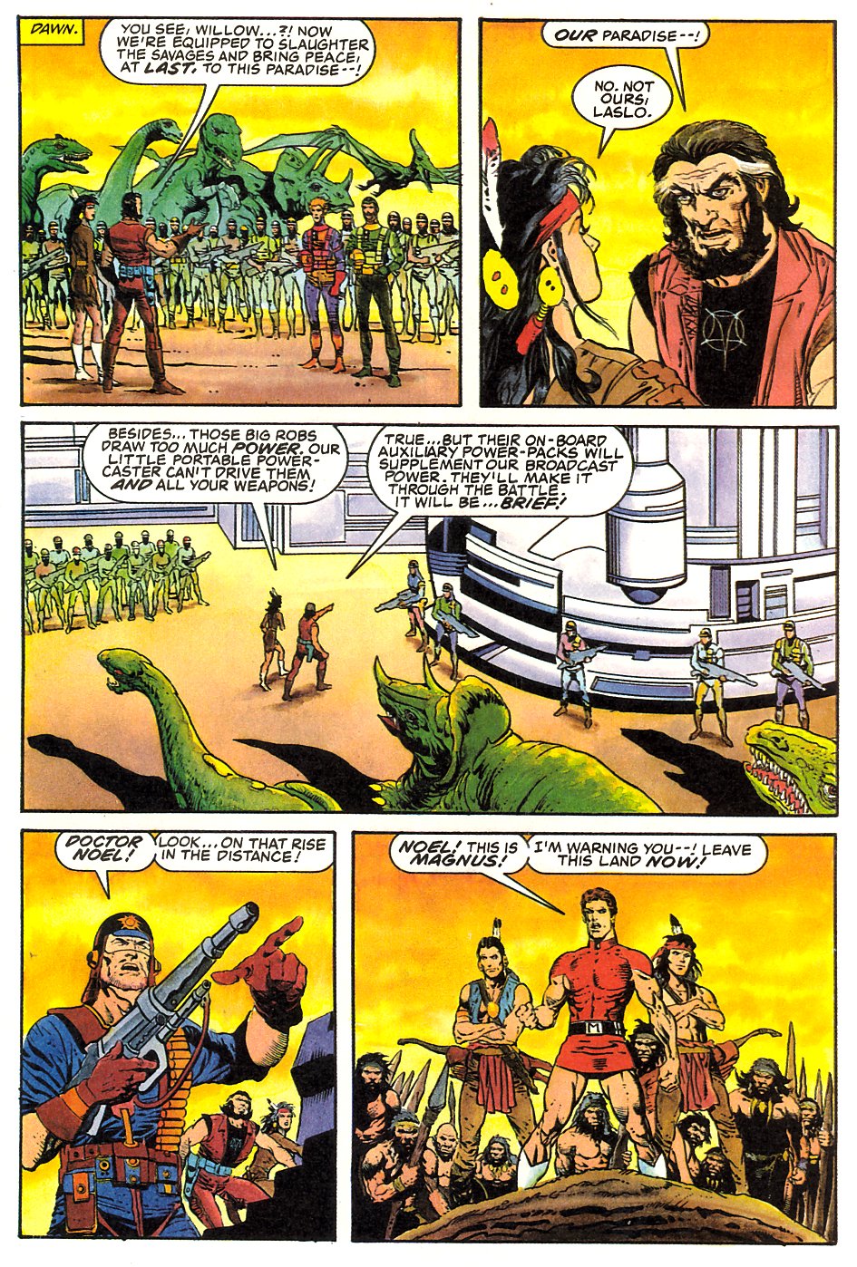Read online Magnus Robot Fighter (1991) comic -  Issue #12 - 28