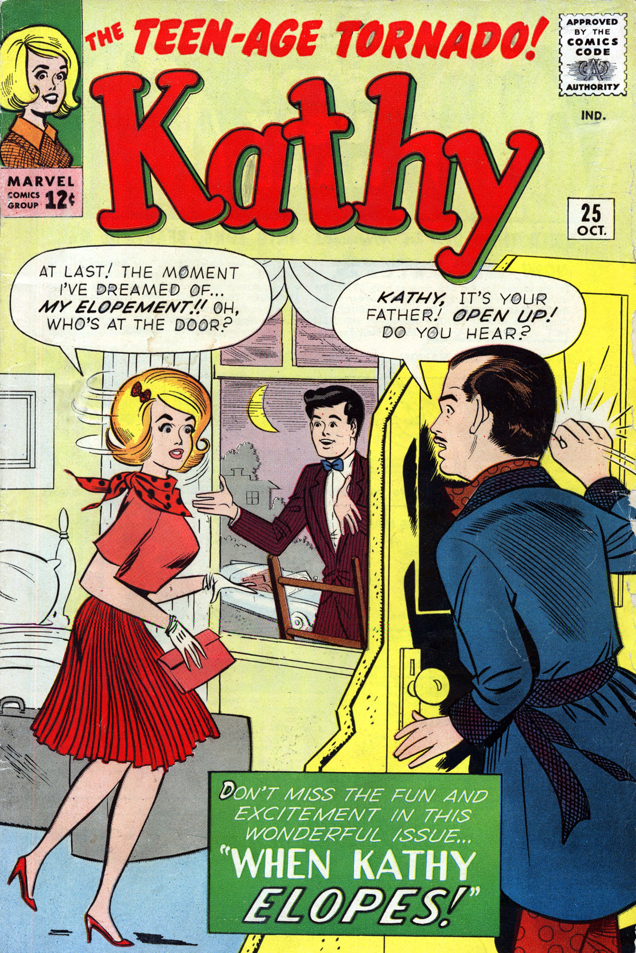 Read online Kathy (1959) comic -  Issue #25 - 1