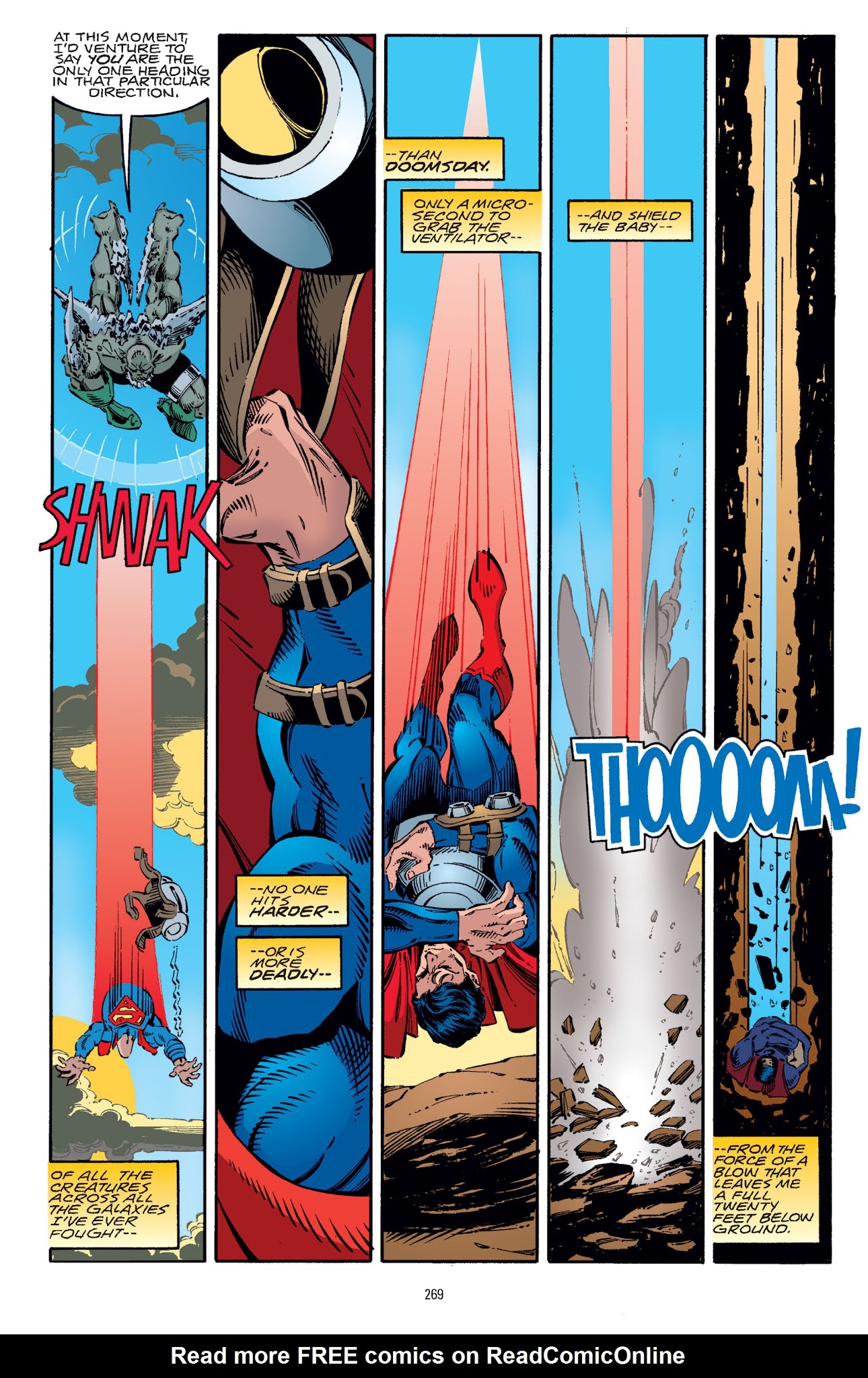 Read online Superman: Doomsday comic -  Issue # TPB - 257