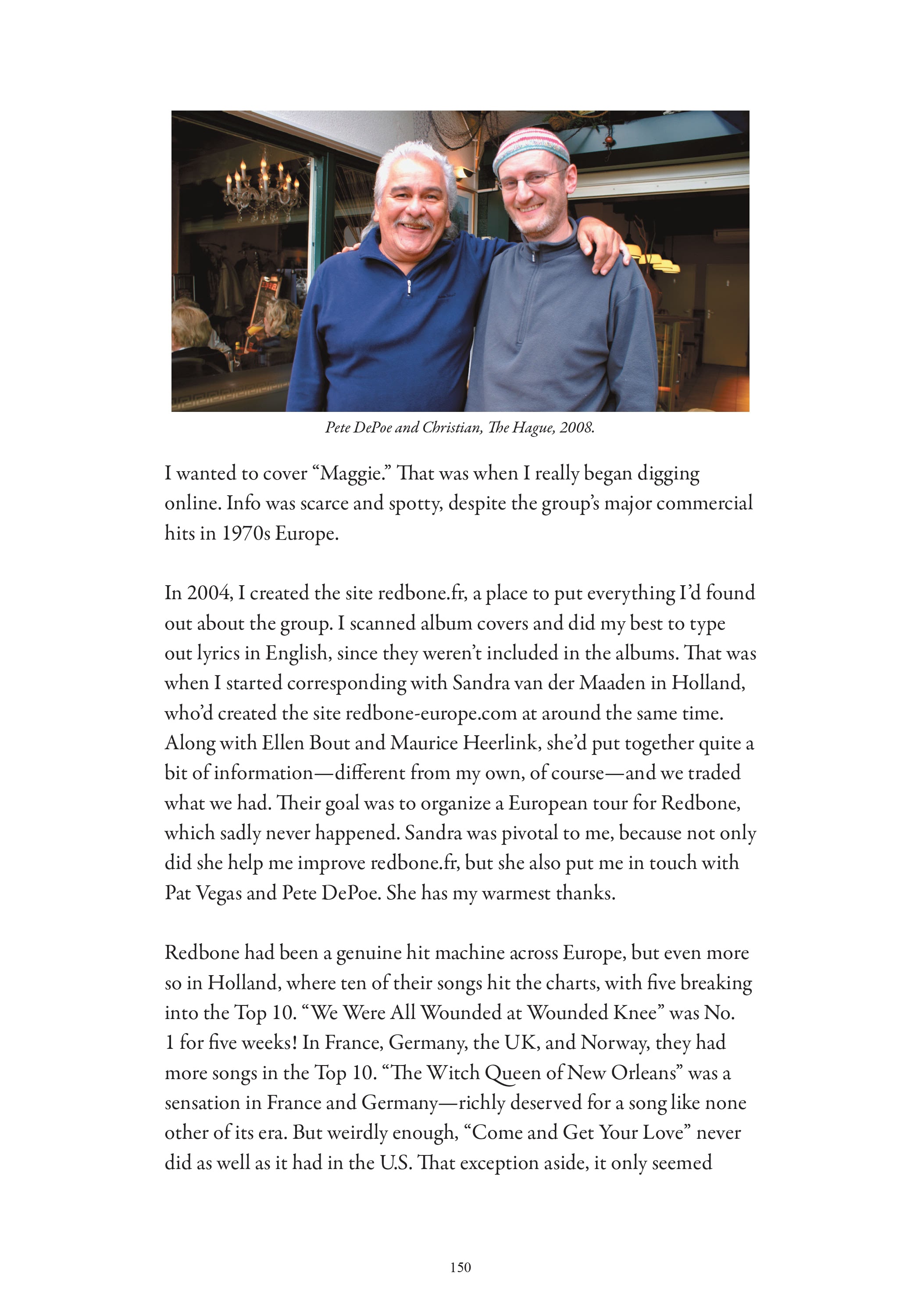 Read online Redbone: The True Story of A Native American Rock Band comic -  Issue # TPB - 129