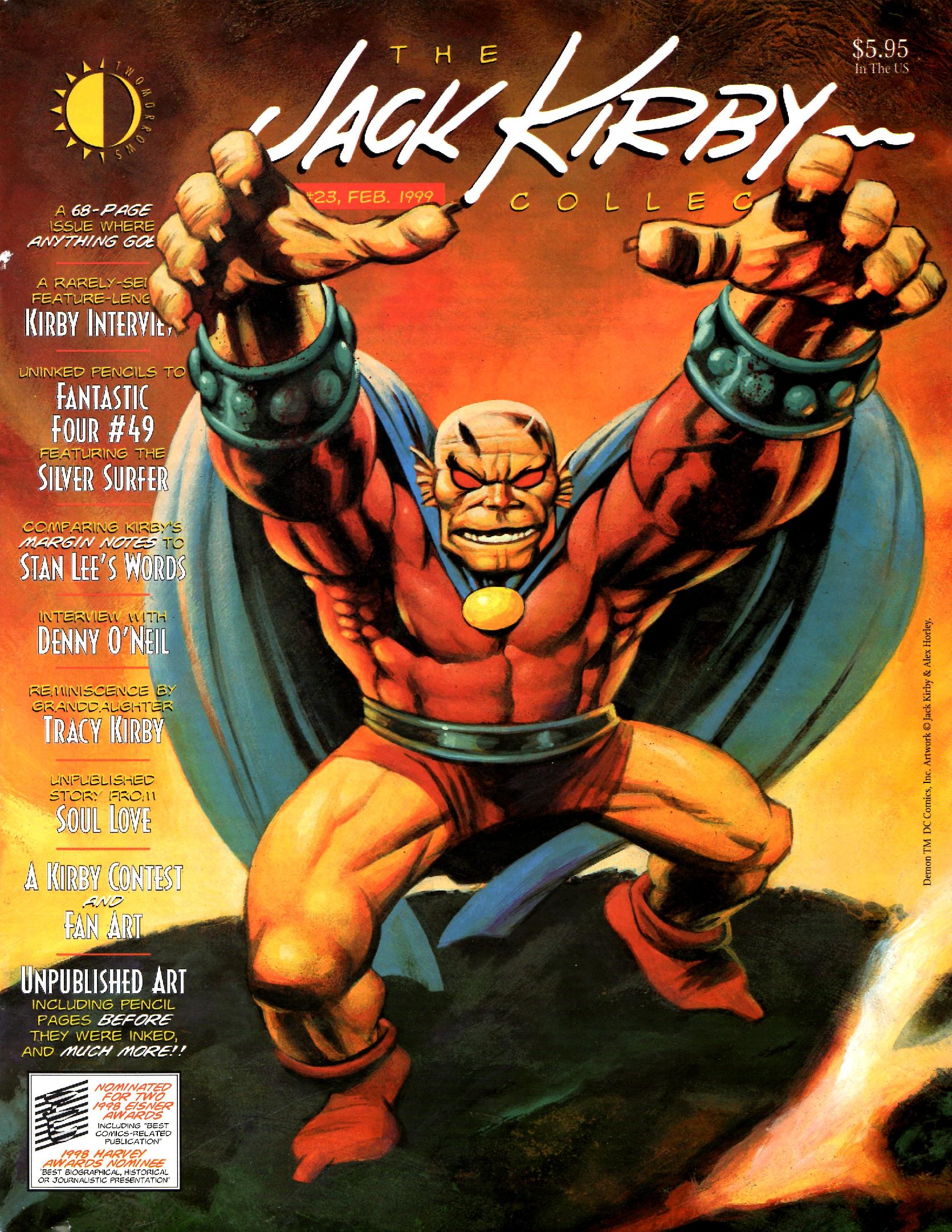Read online The Jack Kirby Collector comic -  Issue #23 - 1