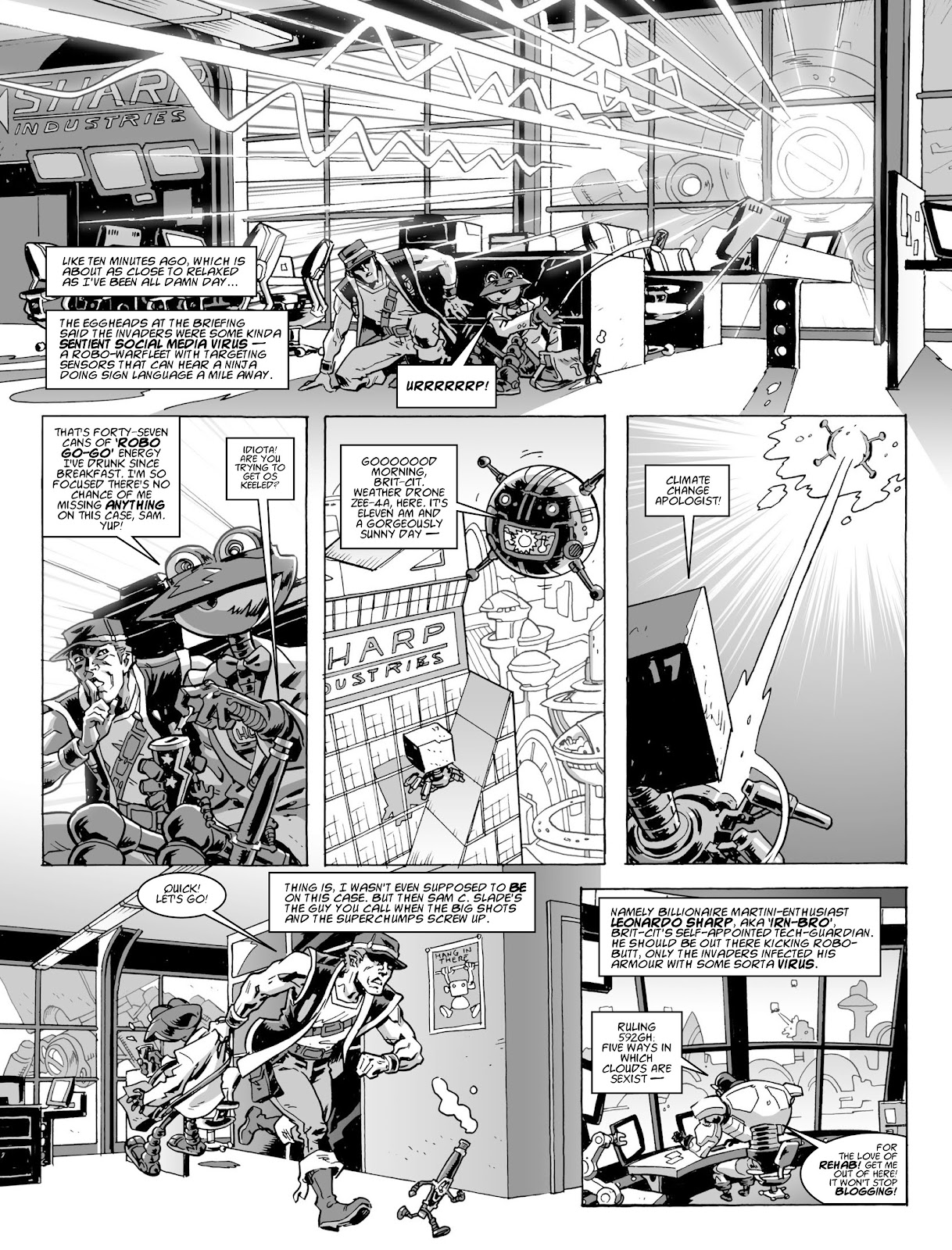 2000 AD issue Sci-Fi Special 2015 - Page 12