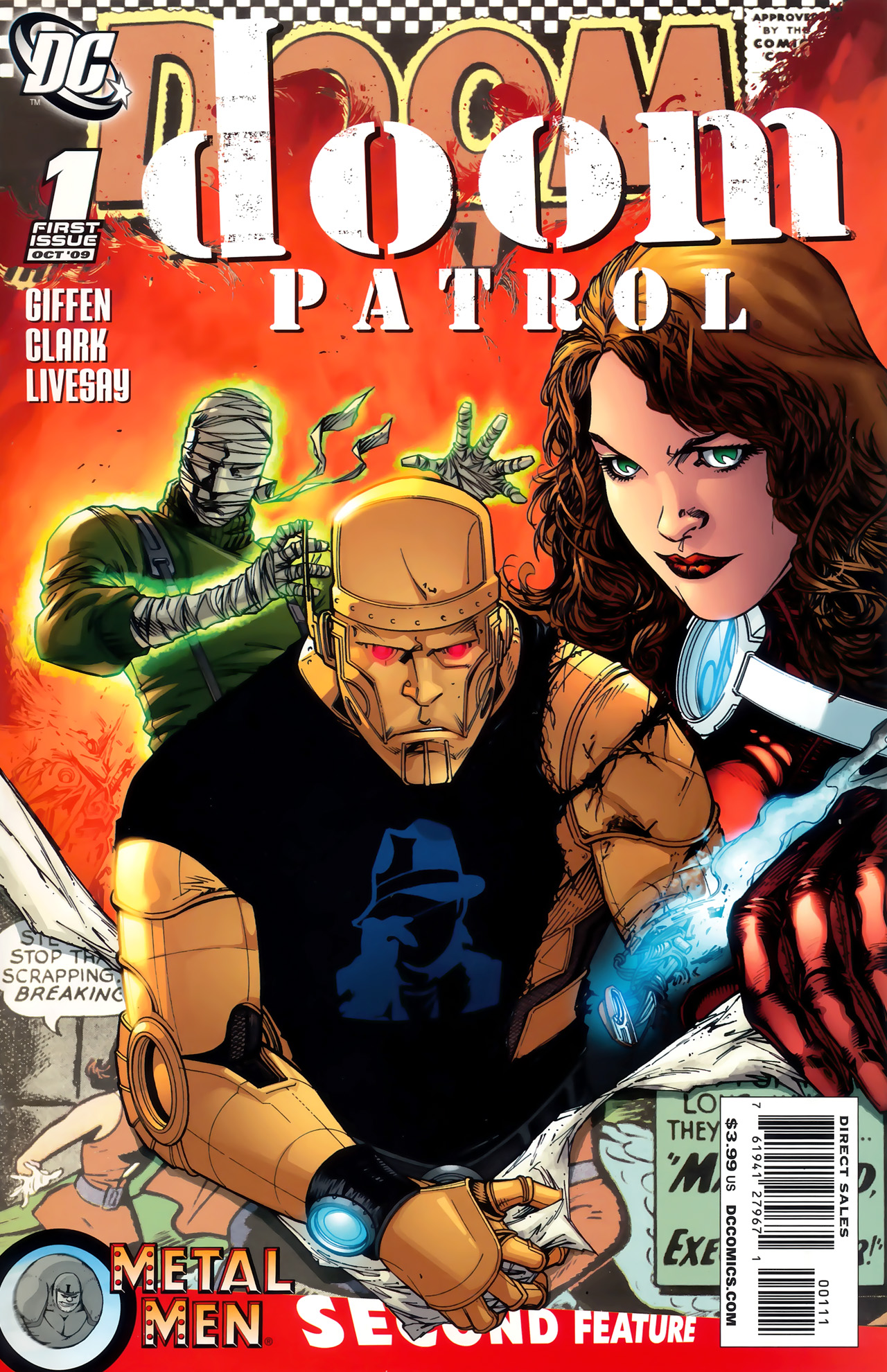 Read online Doom Patrol (2009) comic -  Issue #1 - 1