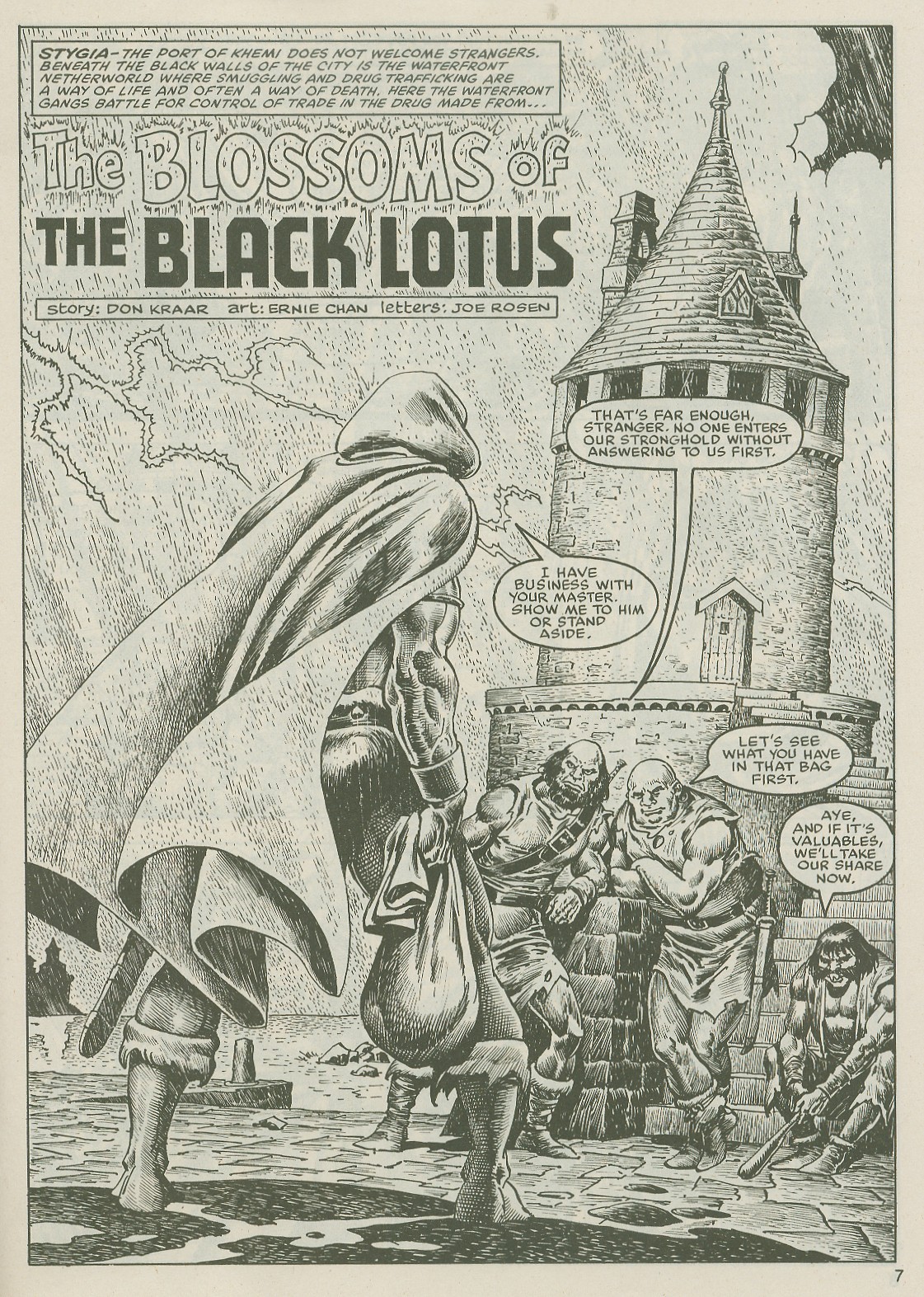 Read online The Savage Sword Of Conan comic -  Issue #122 - 7