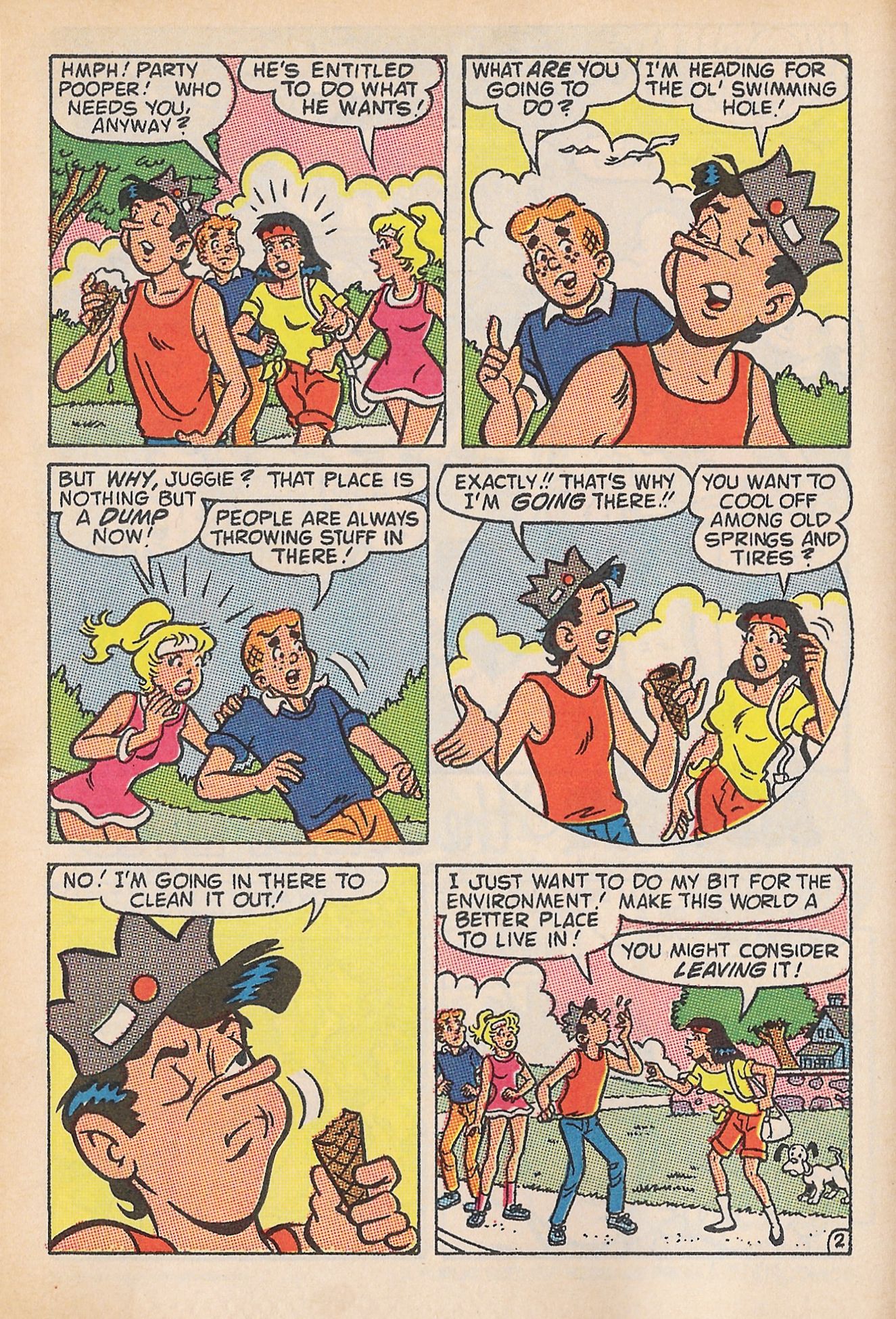 Read online Archie Digest Magazine comic -  Issue #110 - 126
