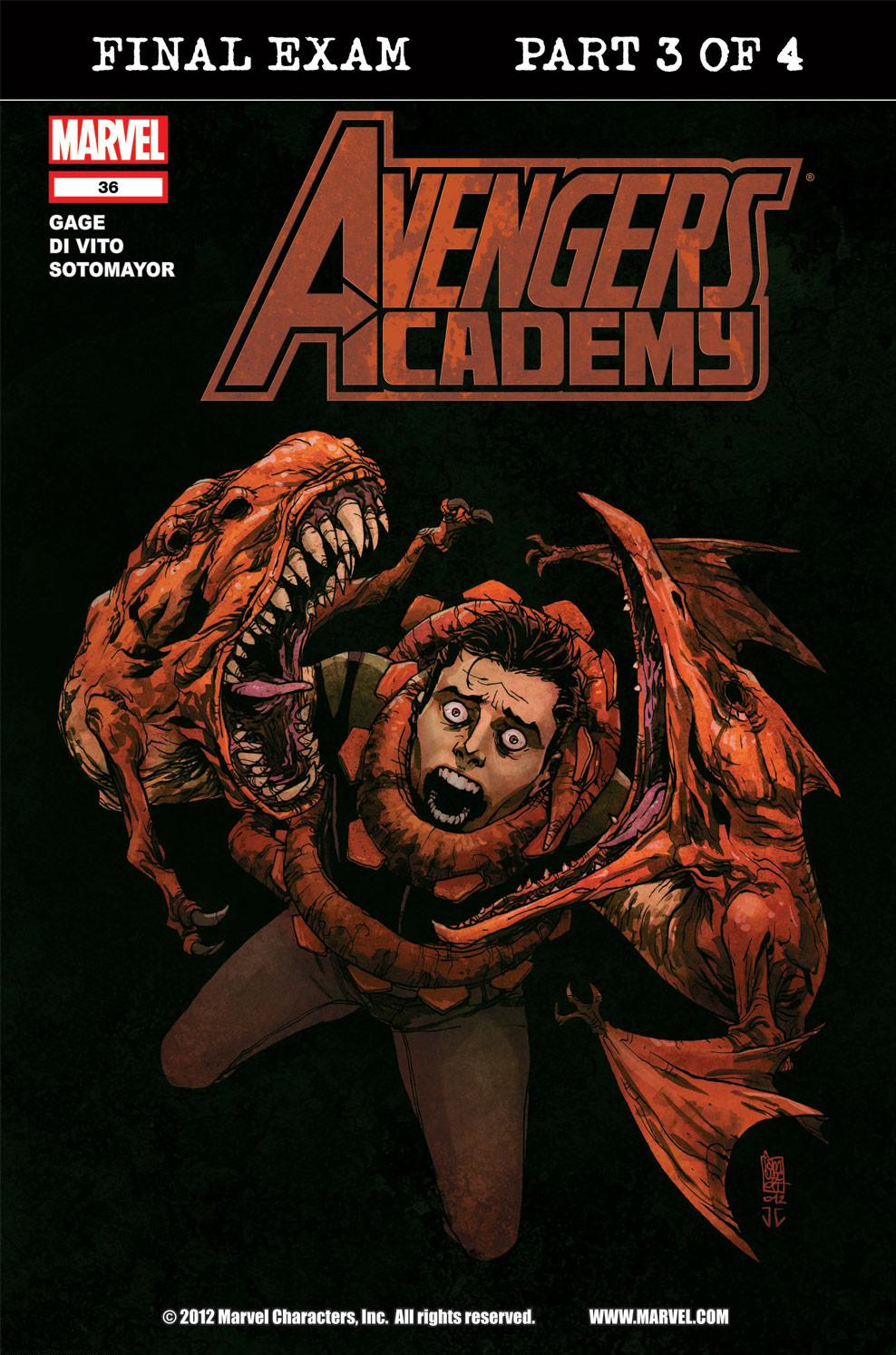 Read online Avengers Academy comic -  Issue #36 - 1